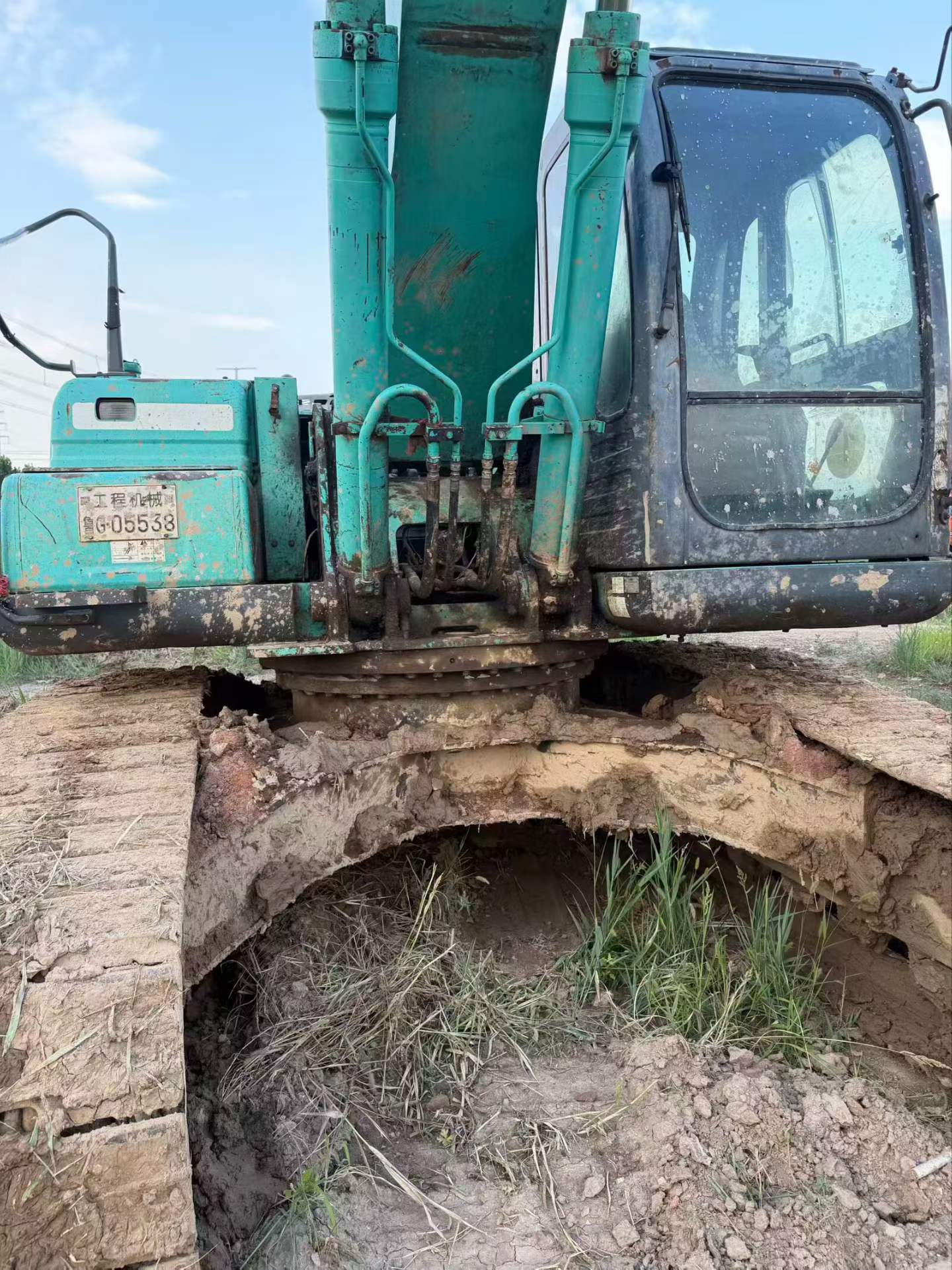 Buy Kobelco SK250 Used Excavator / 6