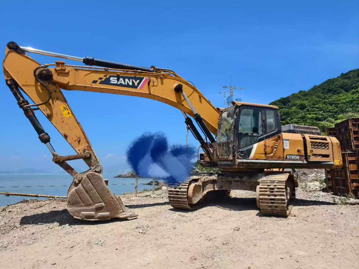 Buy Sany SY365C Used Excavator / 4