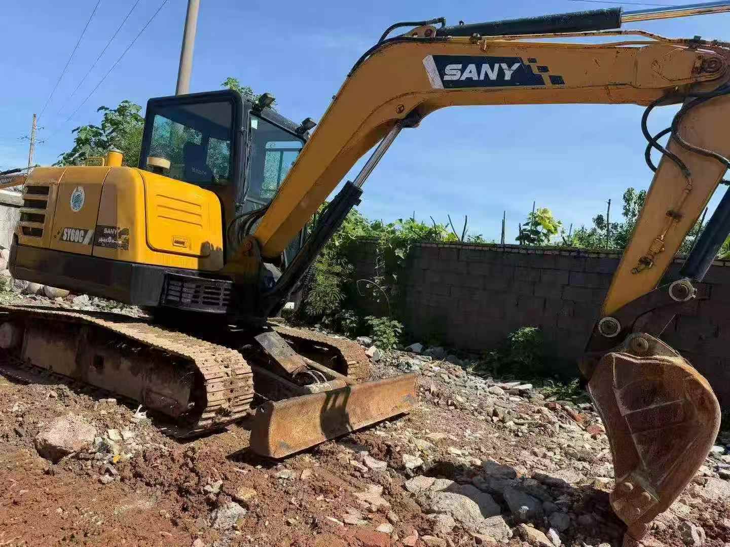 شراء حفارة Sany SY55 مستعملة / 3