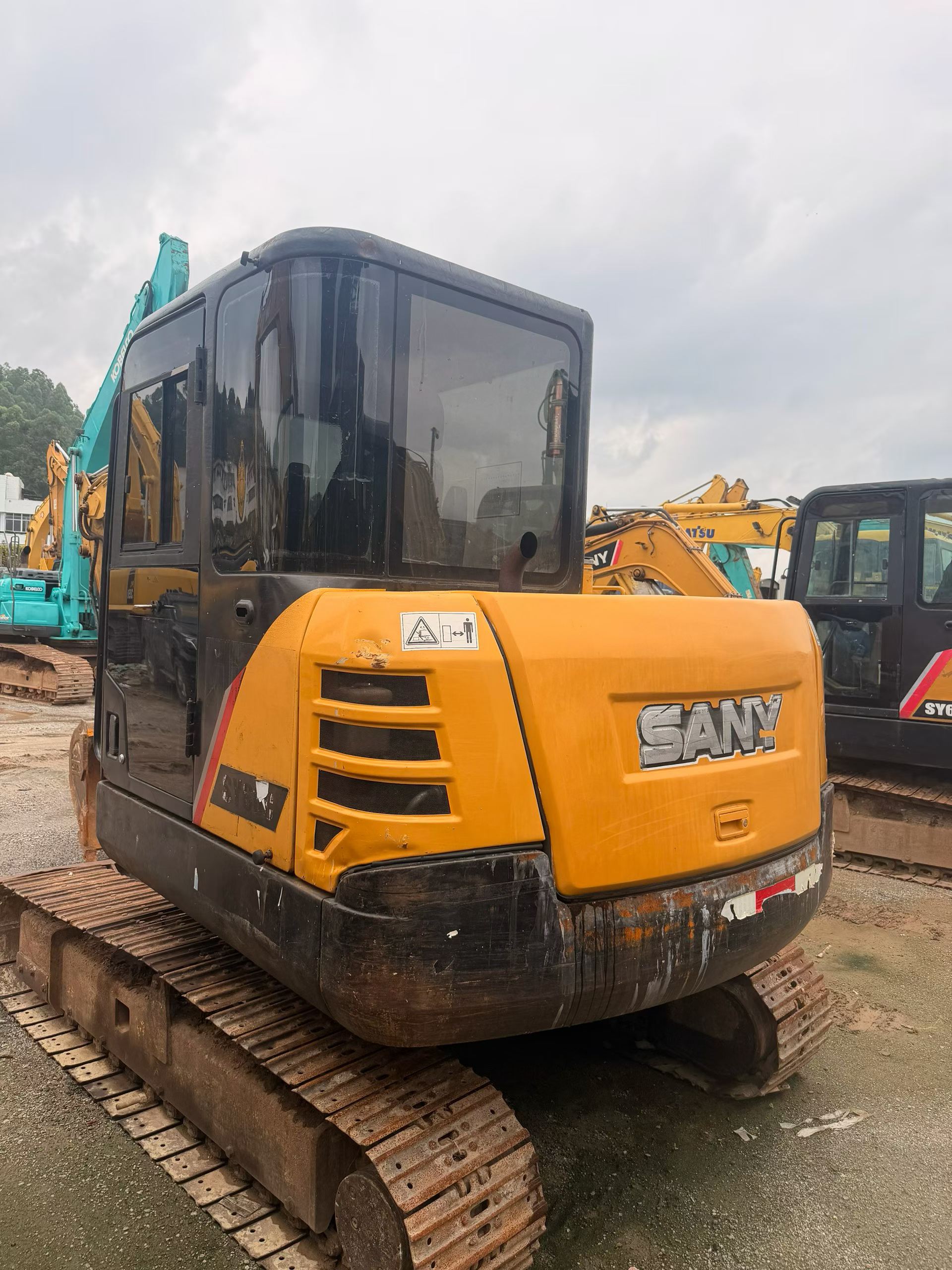 Buy Sany SY60 Used Excavator / 4
