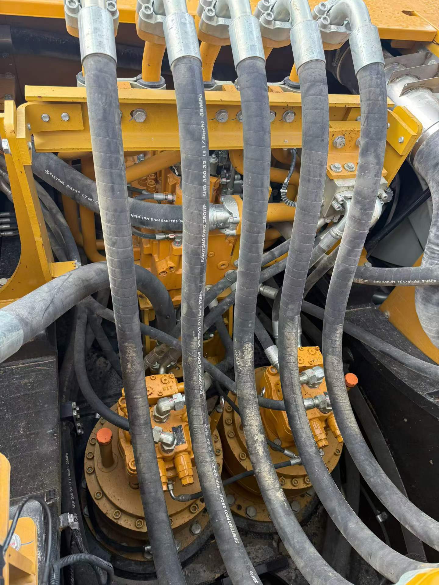 Buy Sany SY650HB Used Excavator / 6
