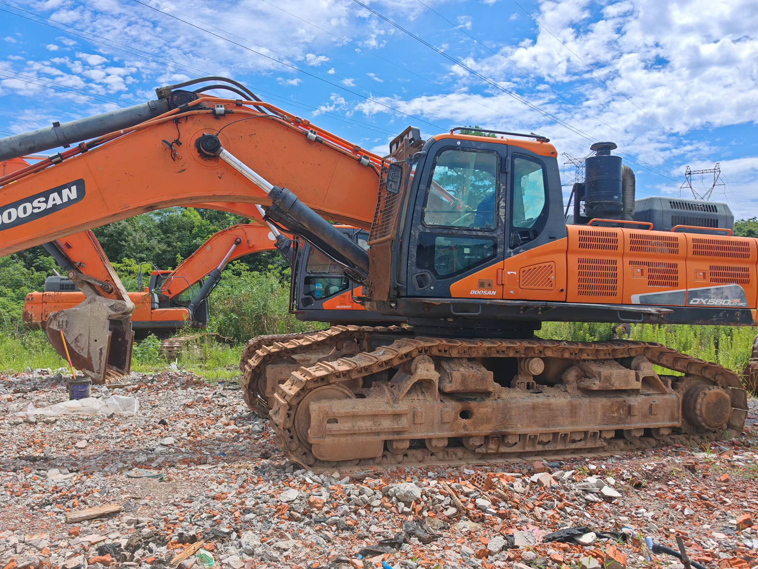 Buy Doosan DX560LC-9C ACE Used Excavator / 2