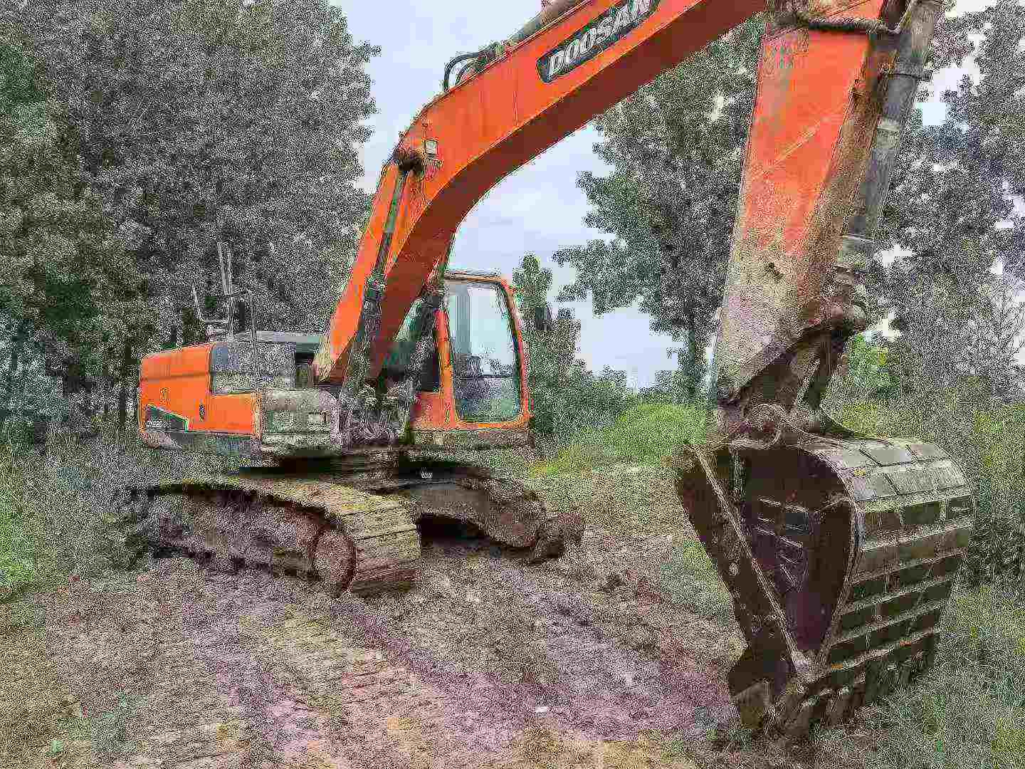 Buy Doosan DH215-7 Used Excavator / 3