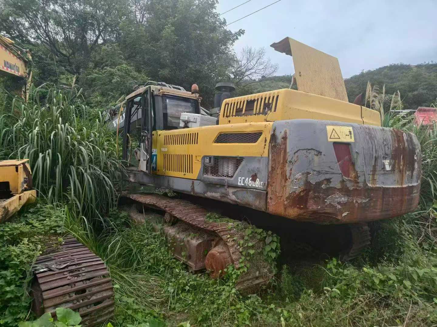 شراء Volvo EC480D مستعمل حفارة