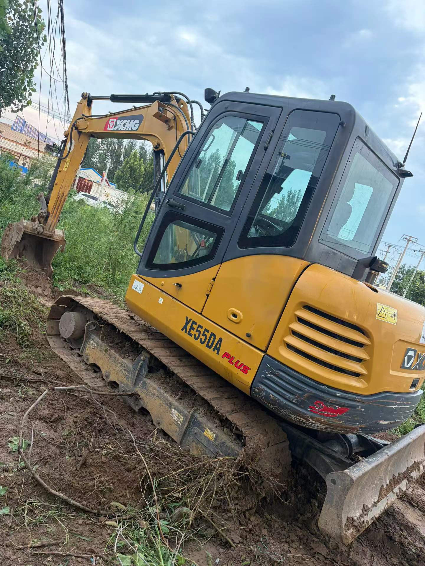 Купить Подержанный Экскаватор XCMG XE55DA / 3