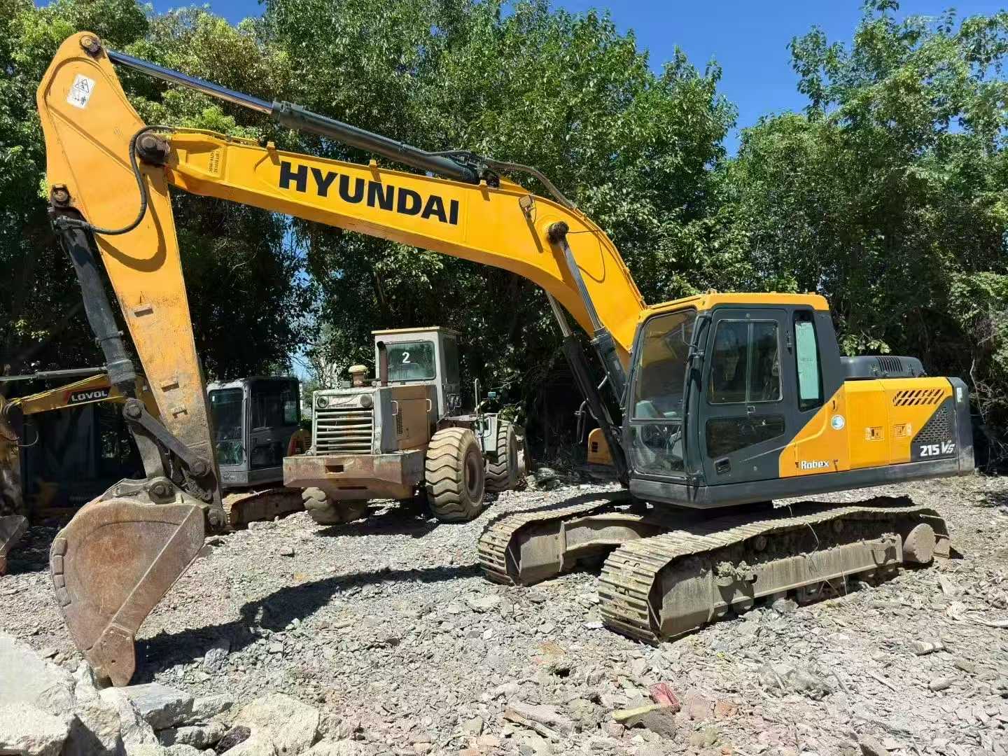 شراء Hyundai R215-7 مستعمل حفارة