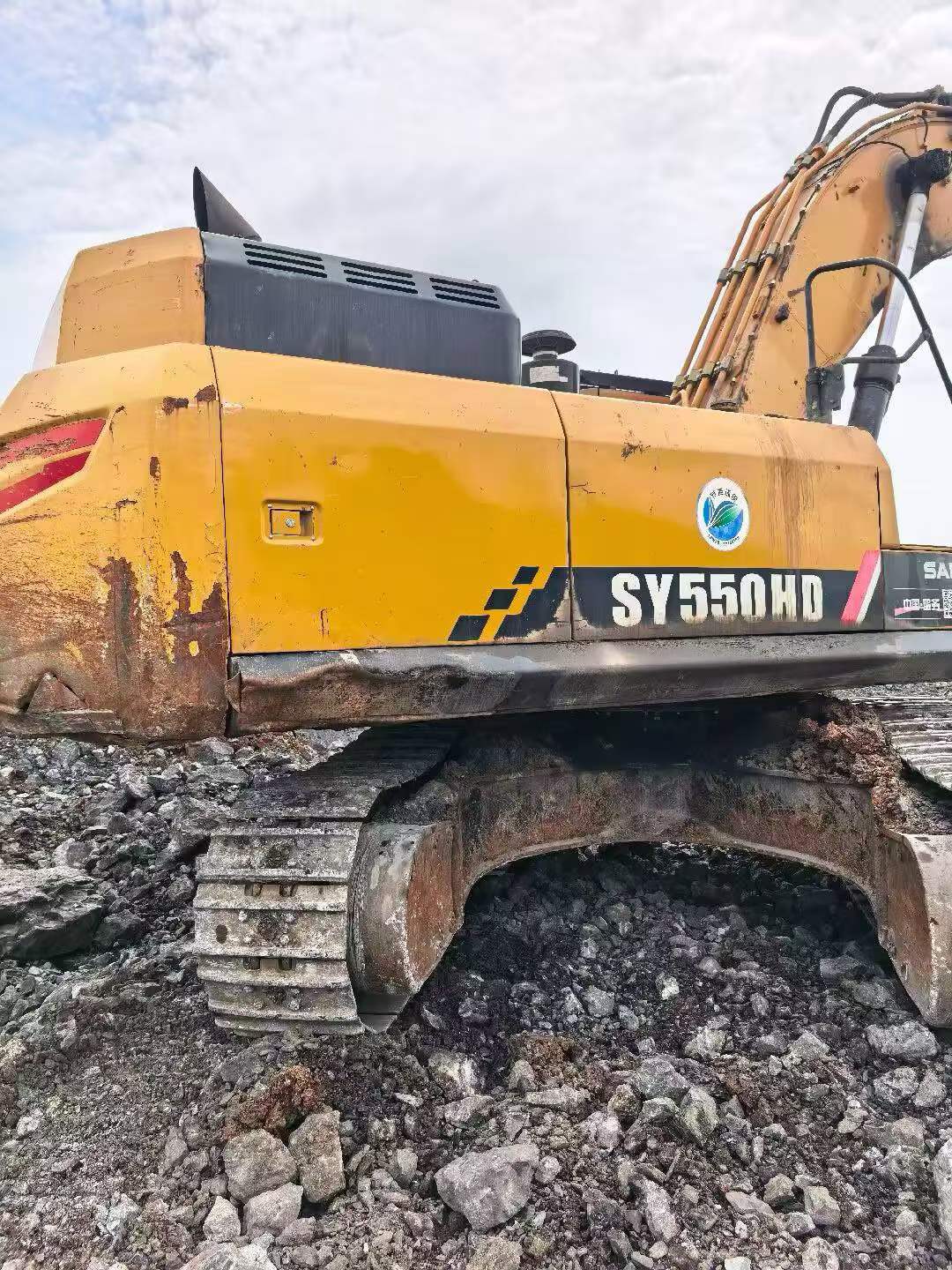 Buy Sany SY550H Used Excavator / 7