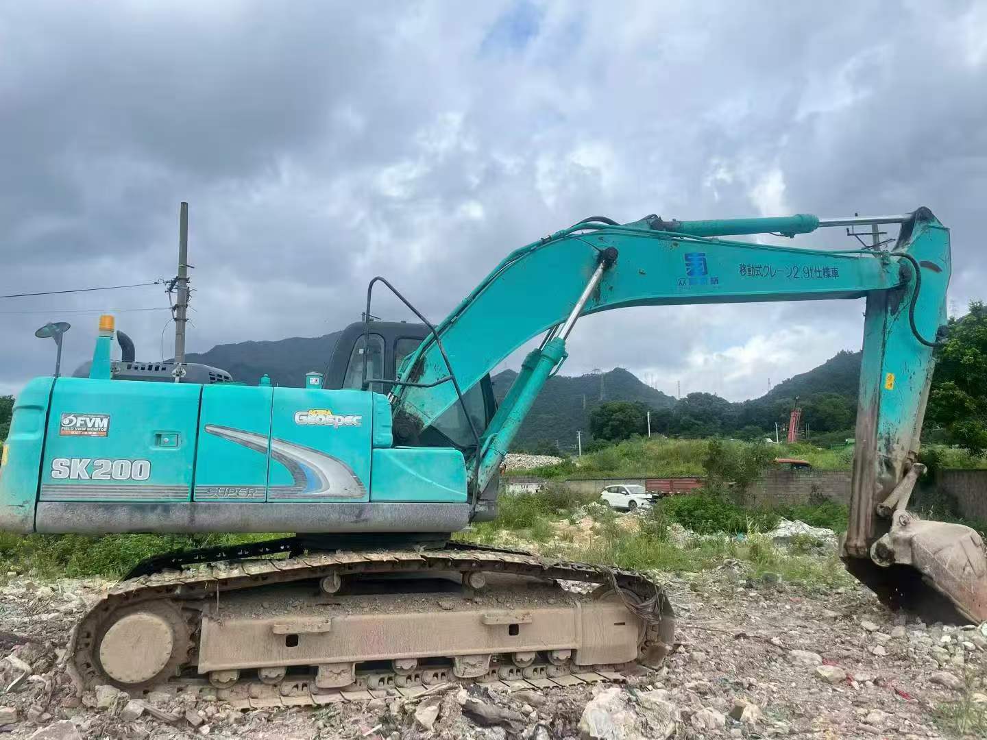 Comprar Kobelco SK200-2 Usado Escavadeira Comprar Kobelco SK200-2 Usado Escavadeira