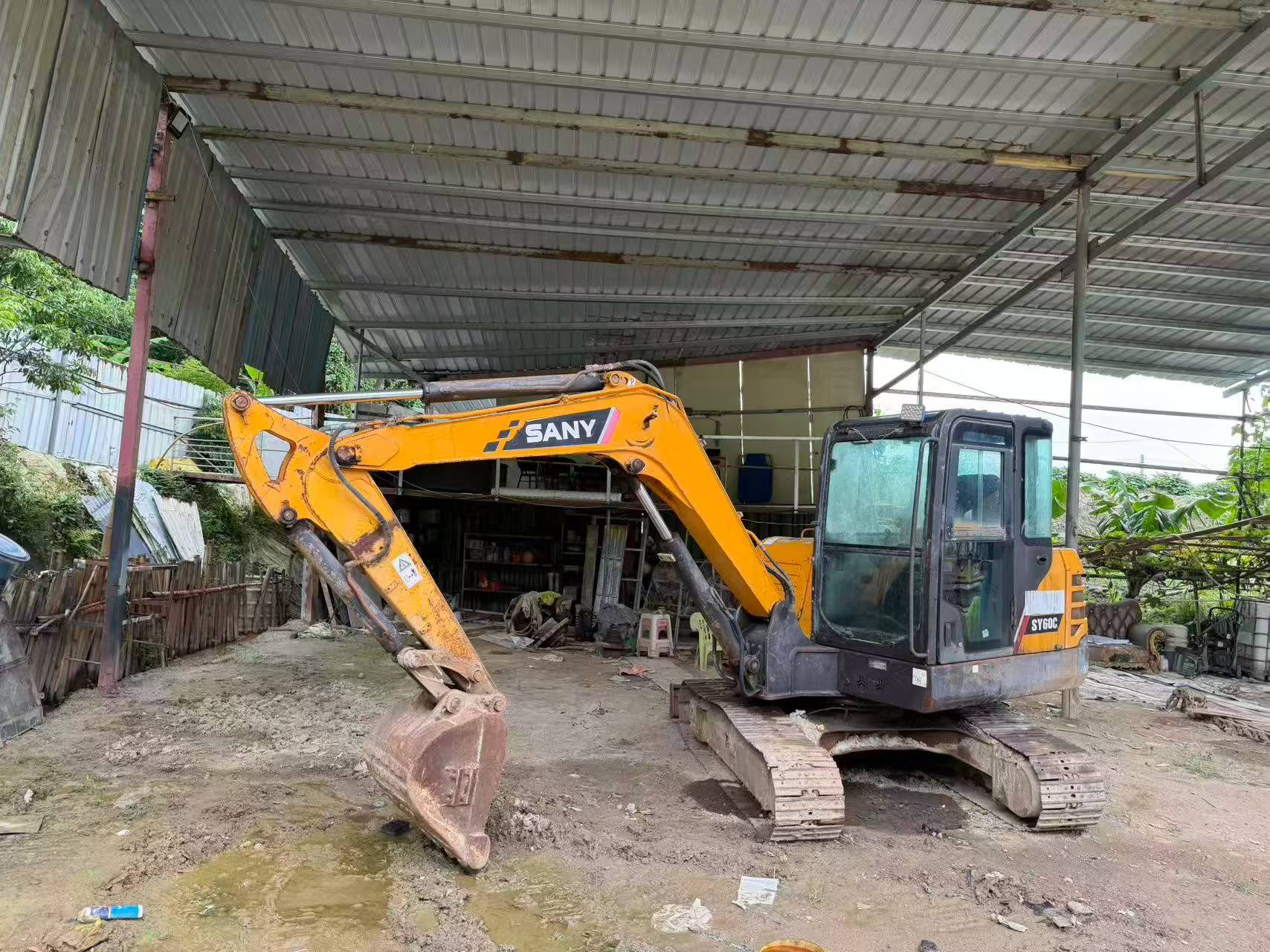 Buy Sany SY60 Used Excavator / 3