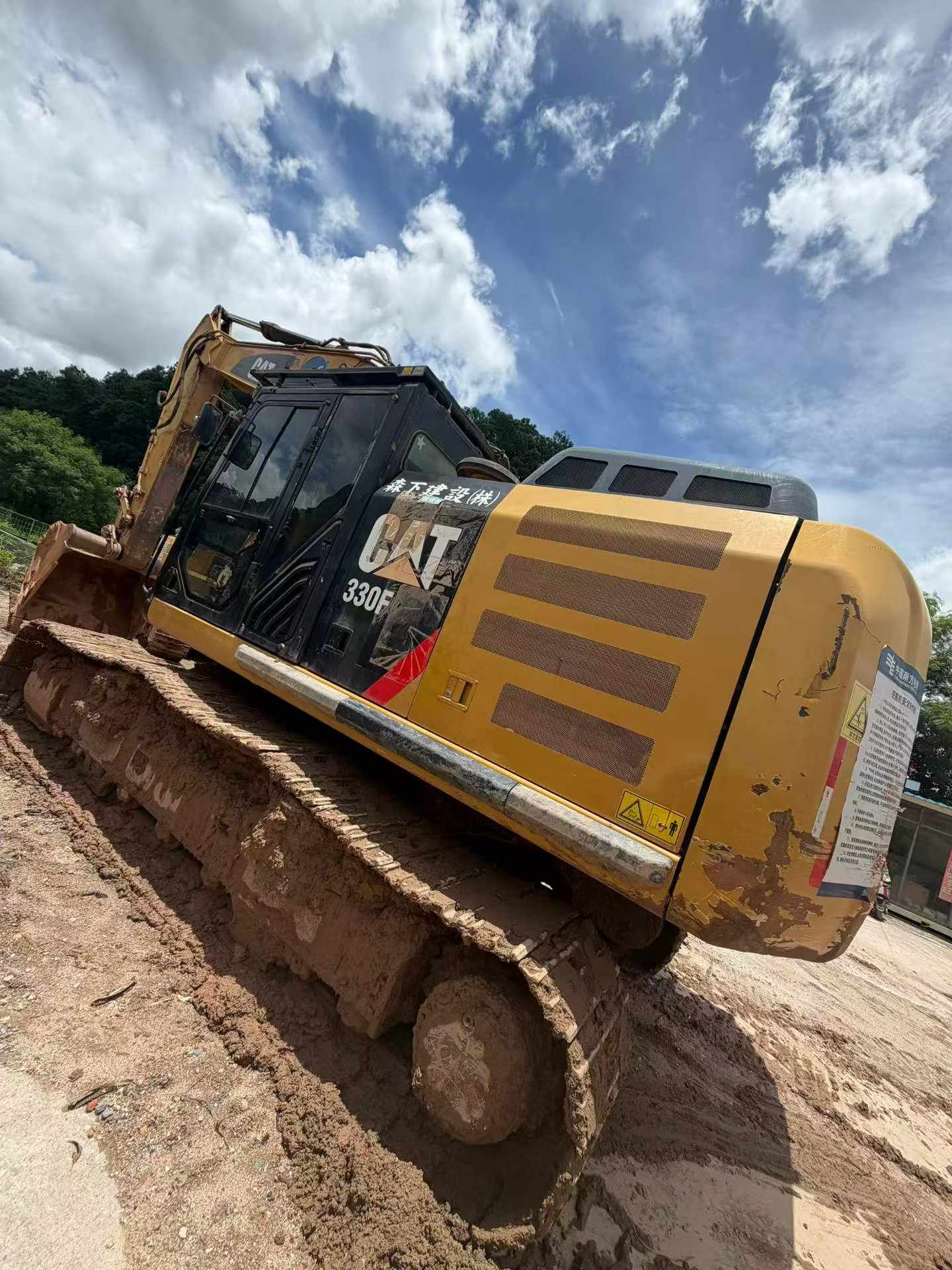شراء Caterpillar 329EL مستعمل حفارة