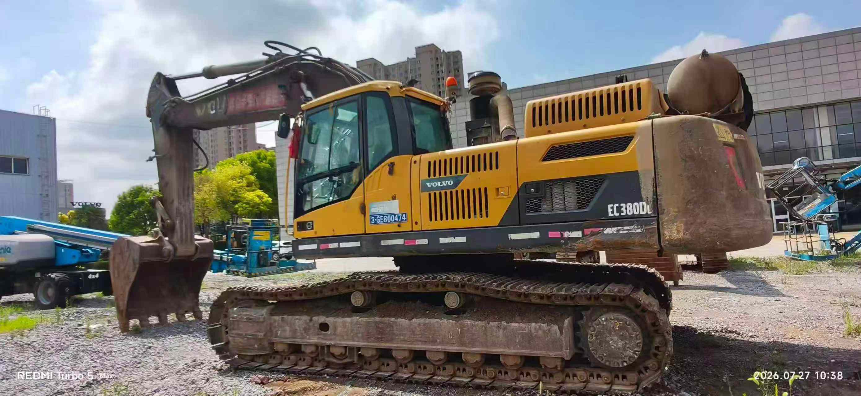 Buy Volvo EC380DL Used Excavator