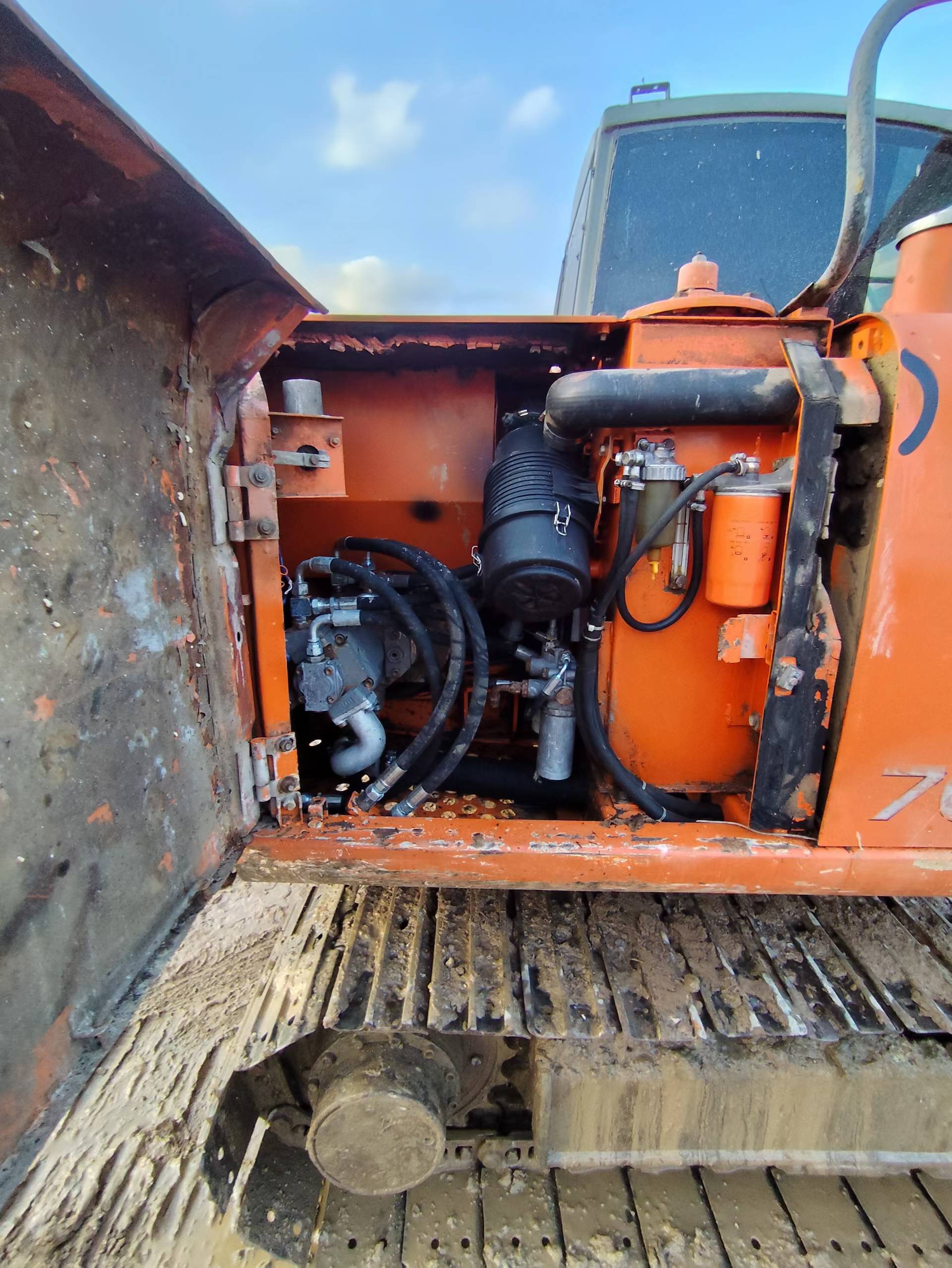 Buy Hitachi EX70 Used Excavator / 7
