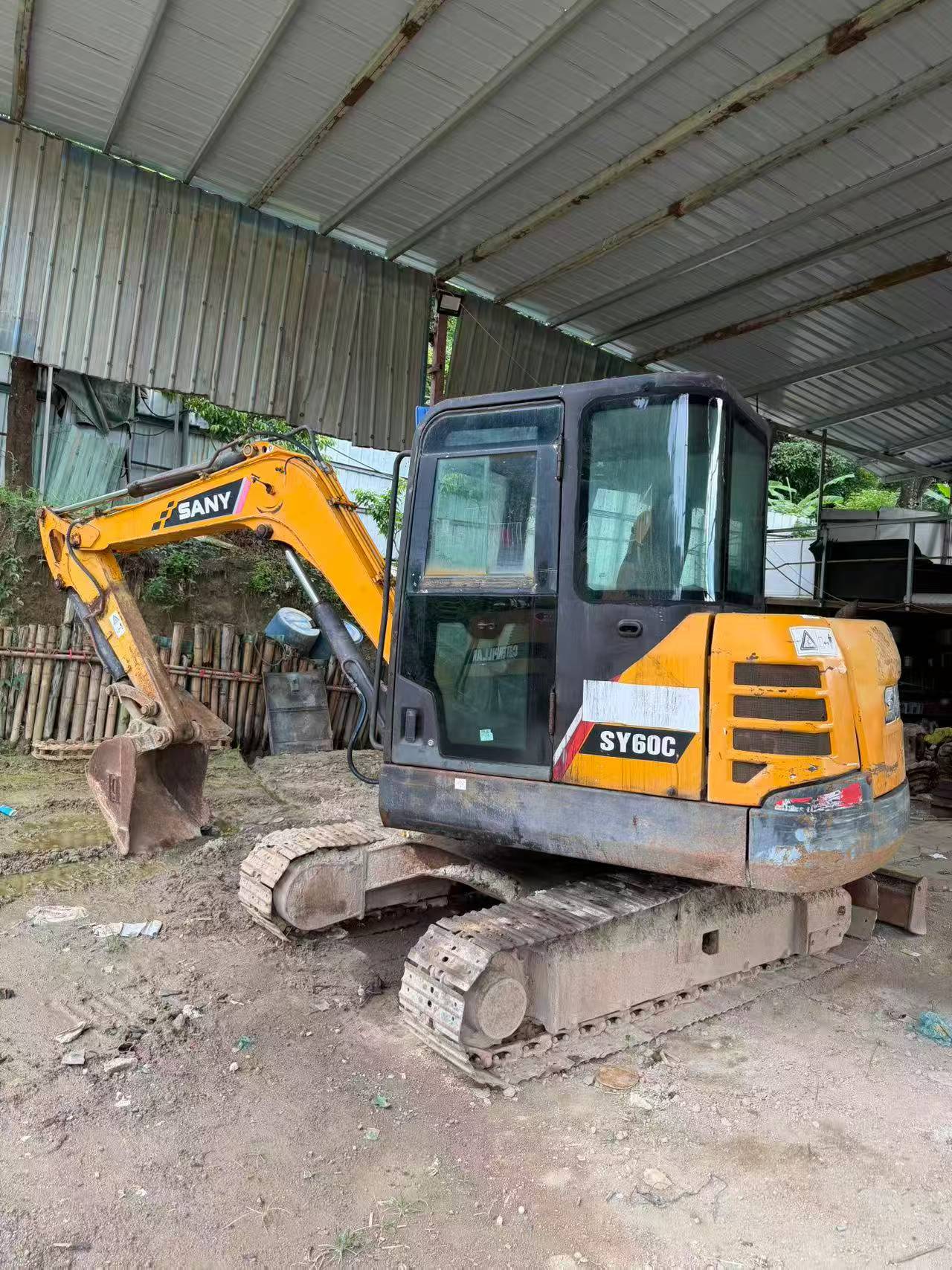 Buy Sany SY60 Used Excavator / 6