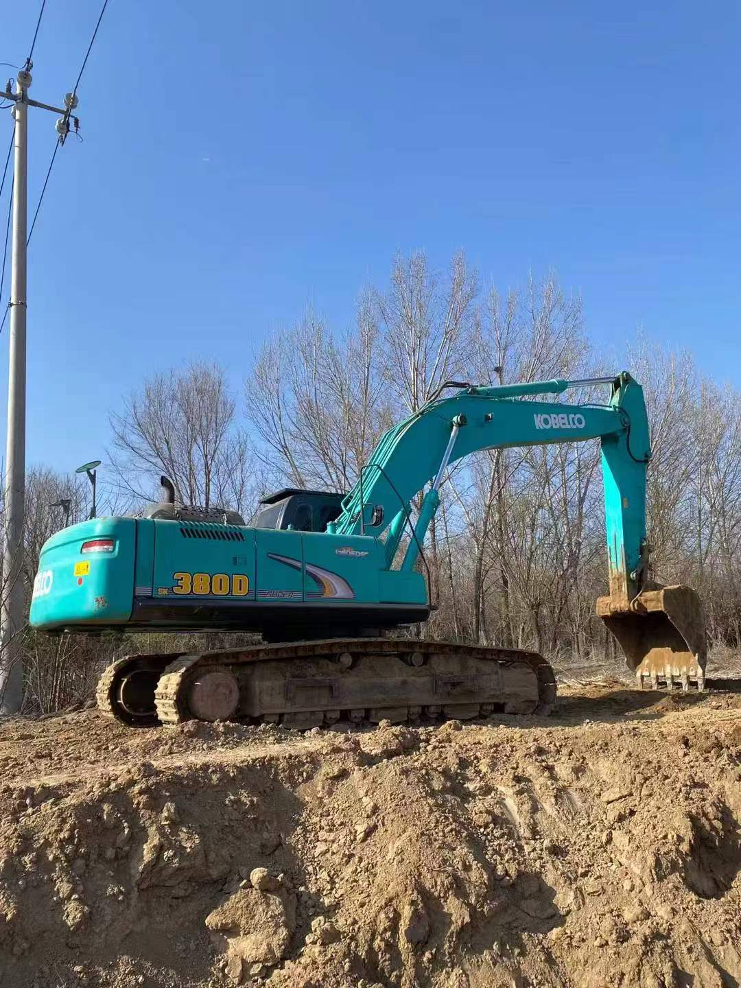شراء حفارة Kobelco SK380D مستعملة / 9