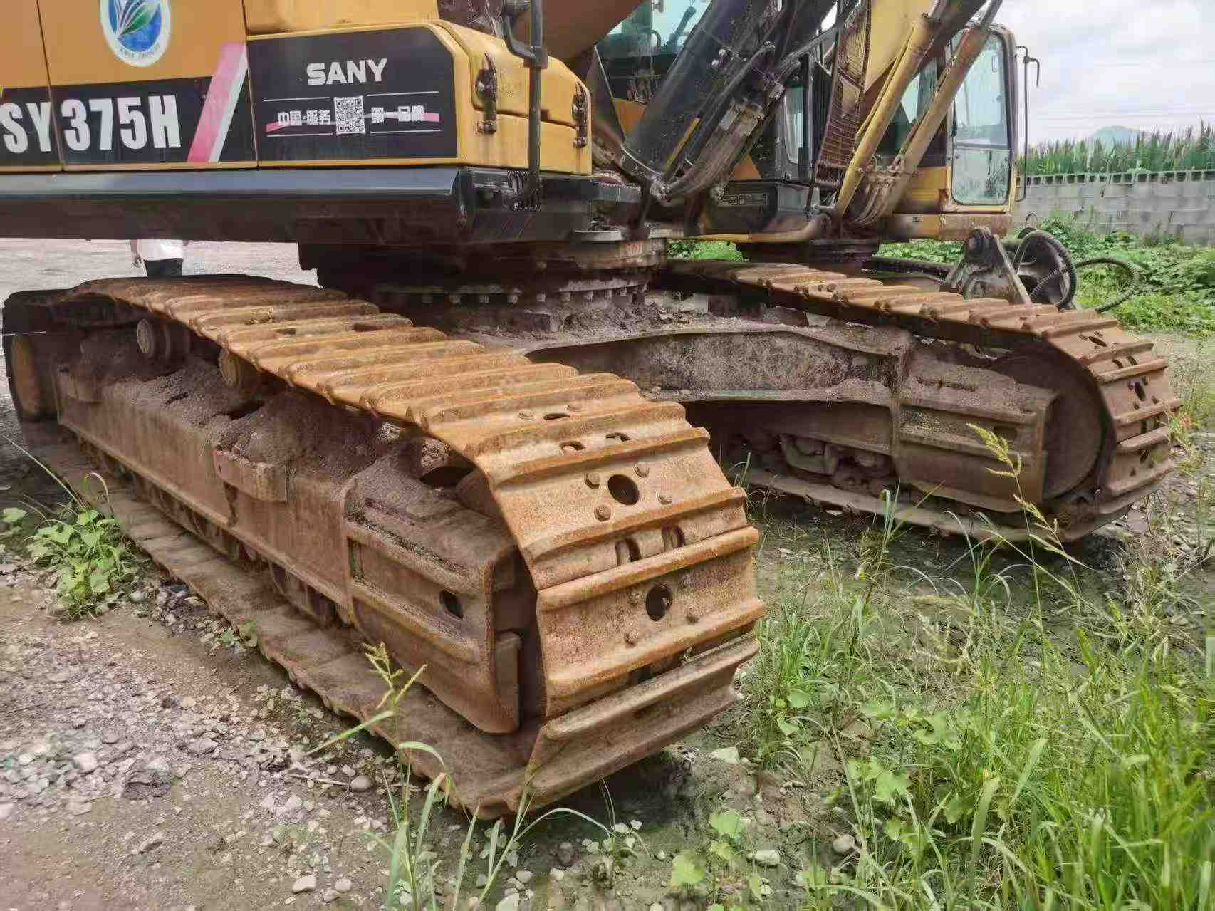 Buy Sany SY375H Used Excavator / 3