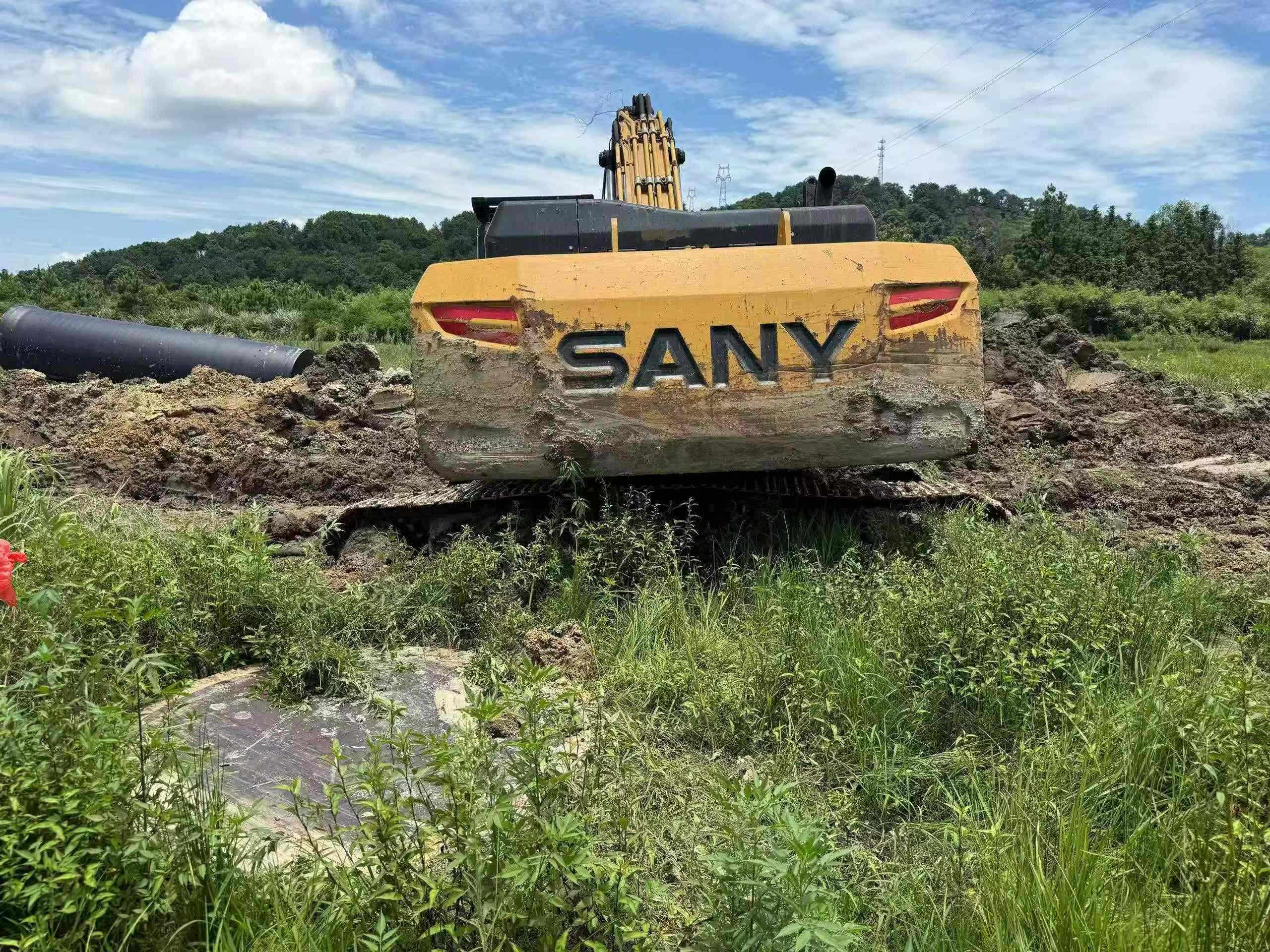 Buy Sany SY365C Used Excavator / 1