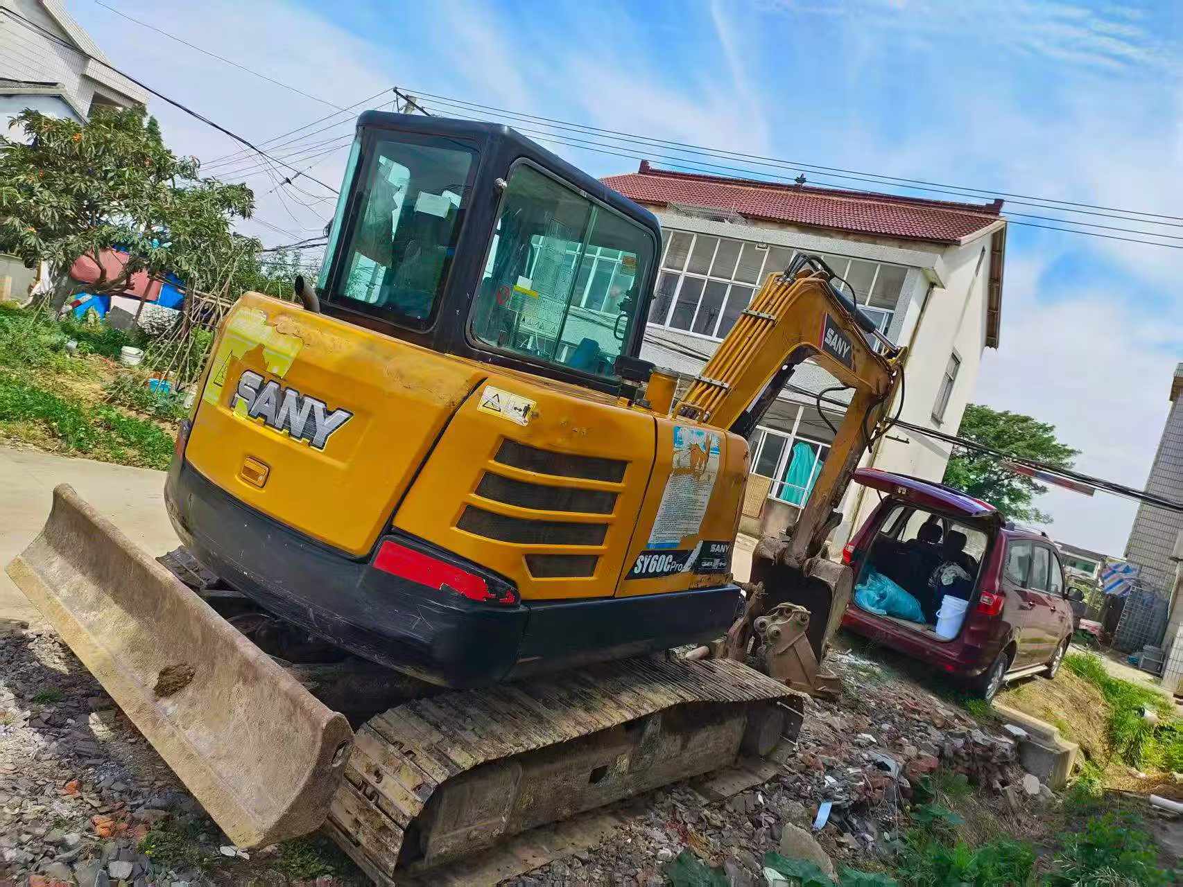 Buy Sany SY60 Used Excavator / 3 Buy Sany SY60 Used Excavator / 3
