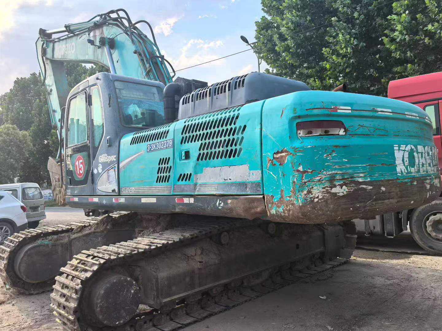 Buy Kobelco SK350-8 Used Excavator / 3