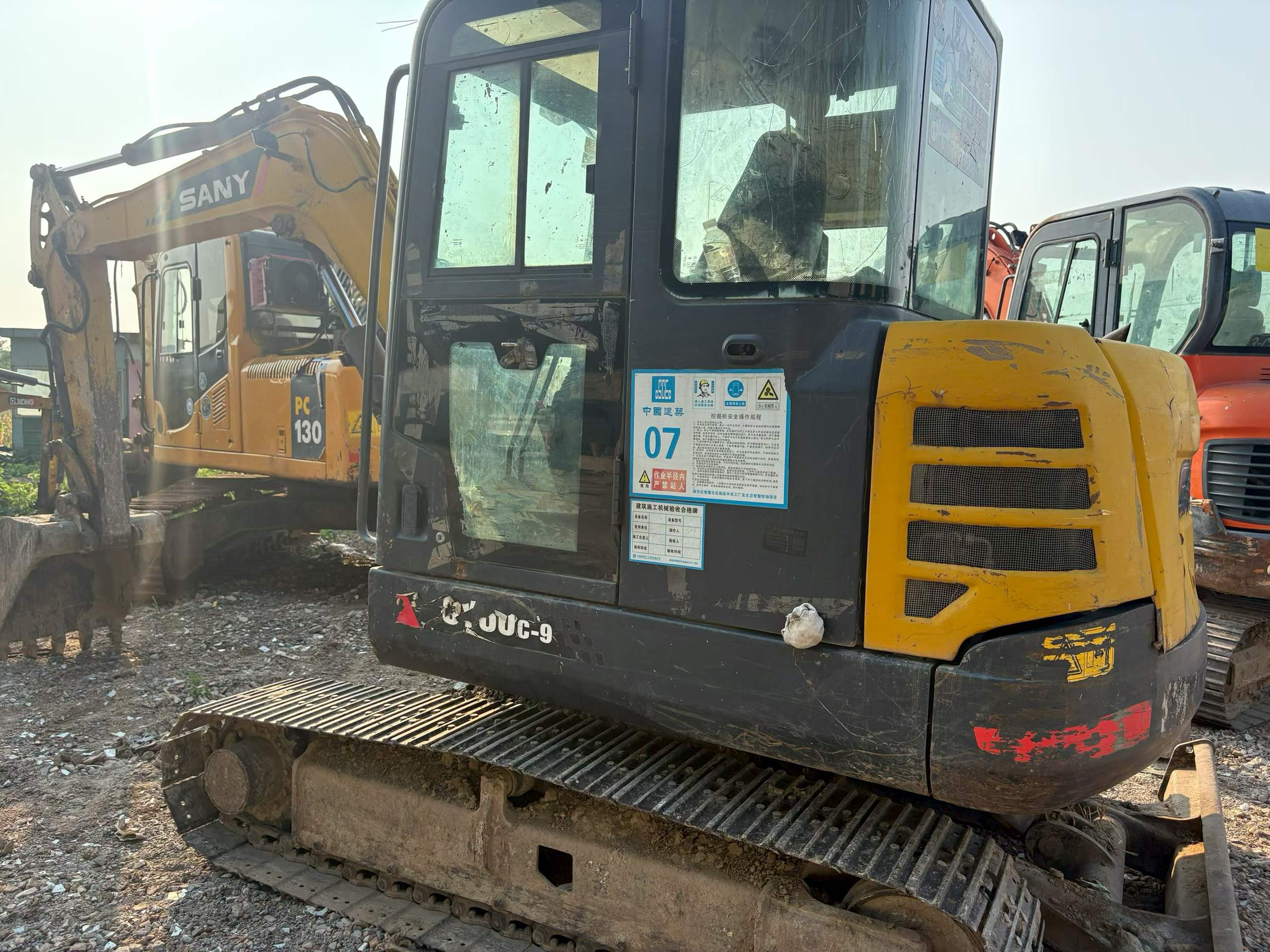 Buy Sany SY55C-9 Used Excavator / 9 Buy Sany SY55C-9 Used Excavator / 9