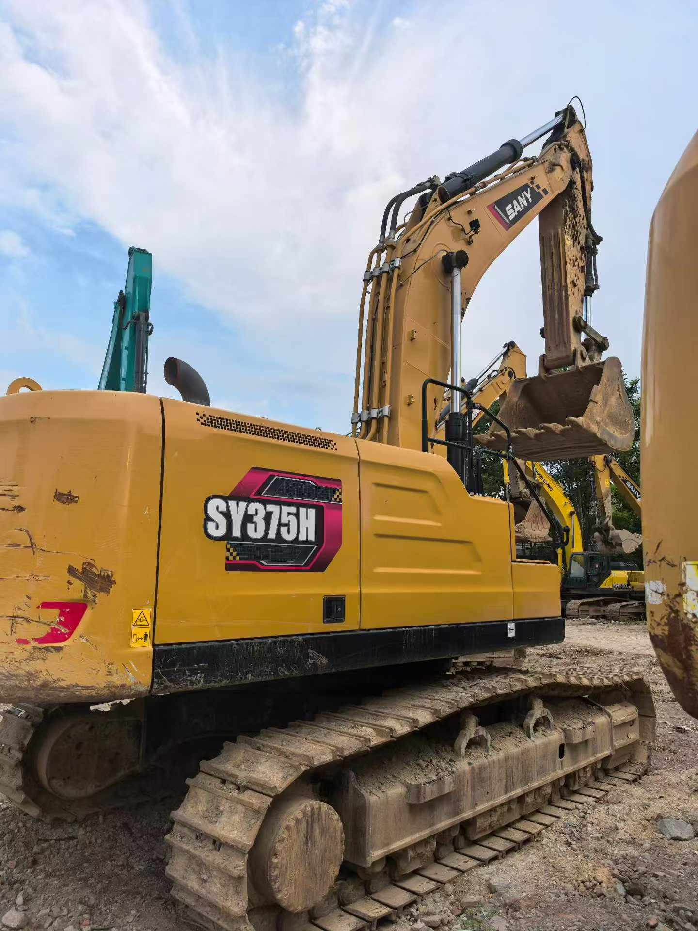Buy Sany SY375H Used Excavator / 1