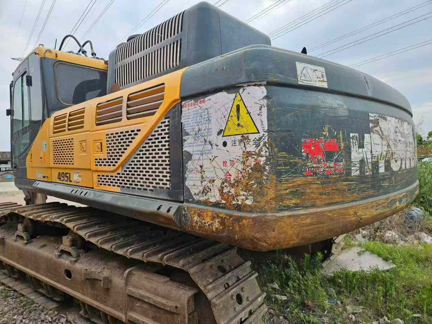 Buy Hyundai R495LVS Used Excavator / 3