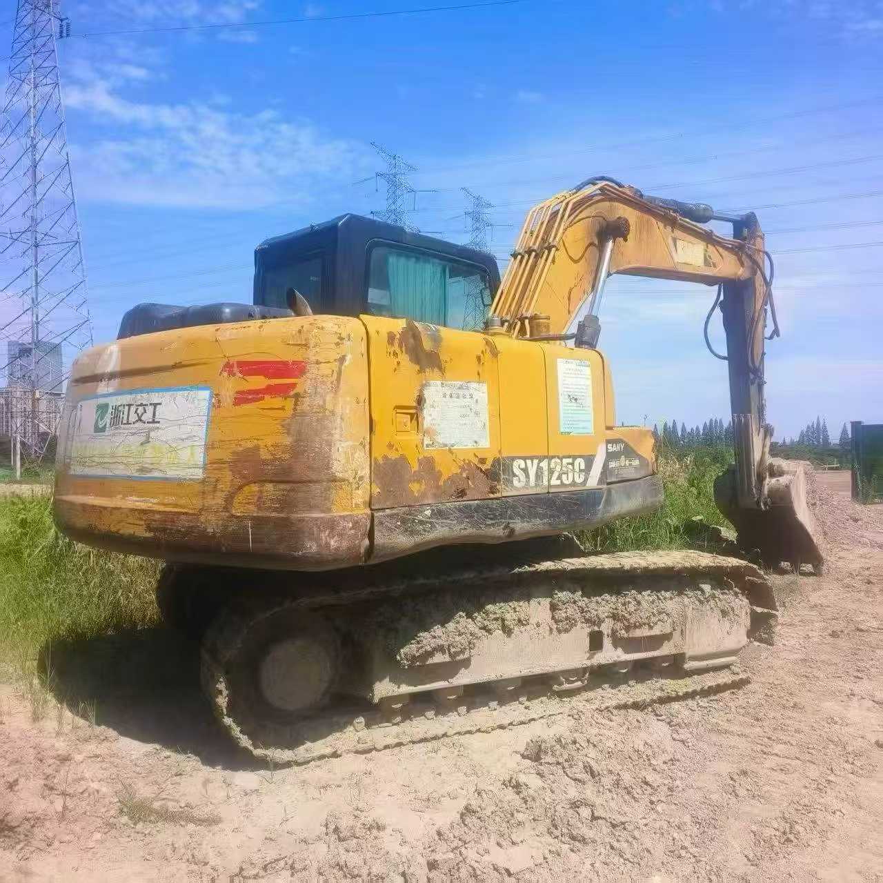 Buy Sany SY125C Used Excavator / 1