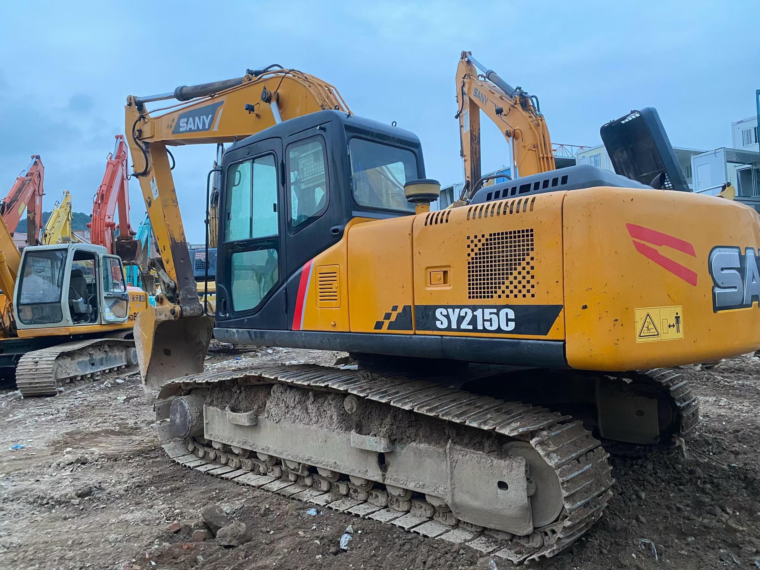 Buy Sany SY215C-8 Used Excavator / 4