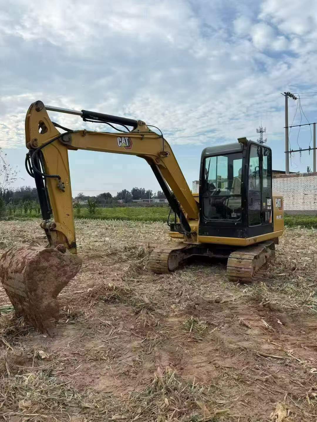 Buy Caterpillar 305.5 Used Excavator / 4