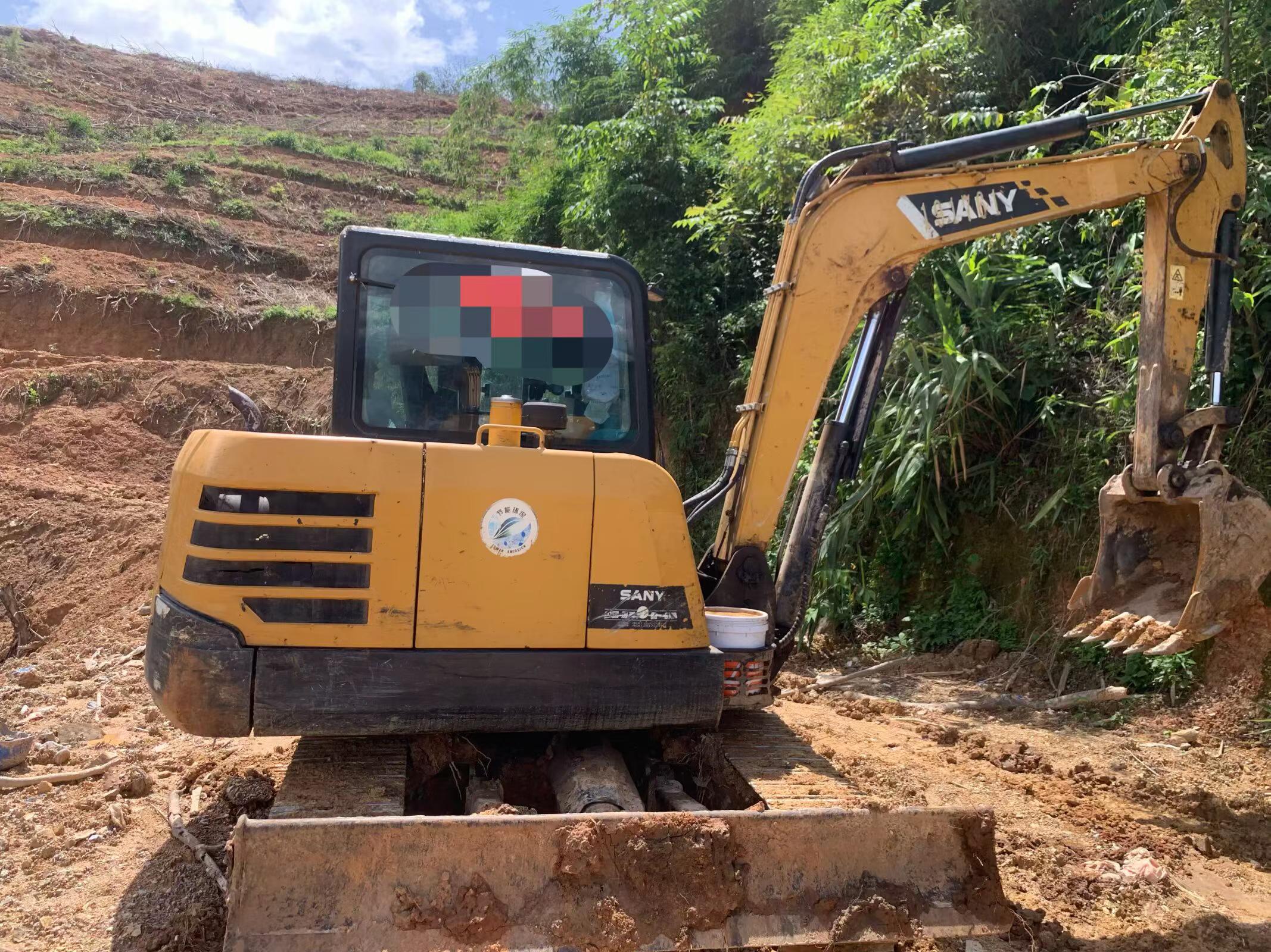 Buy Sany SY55 Used Excavator / 2