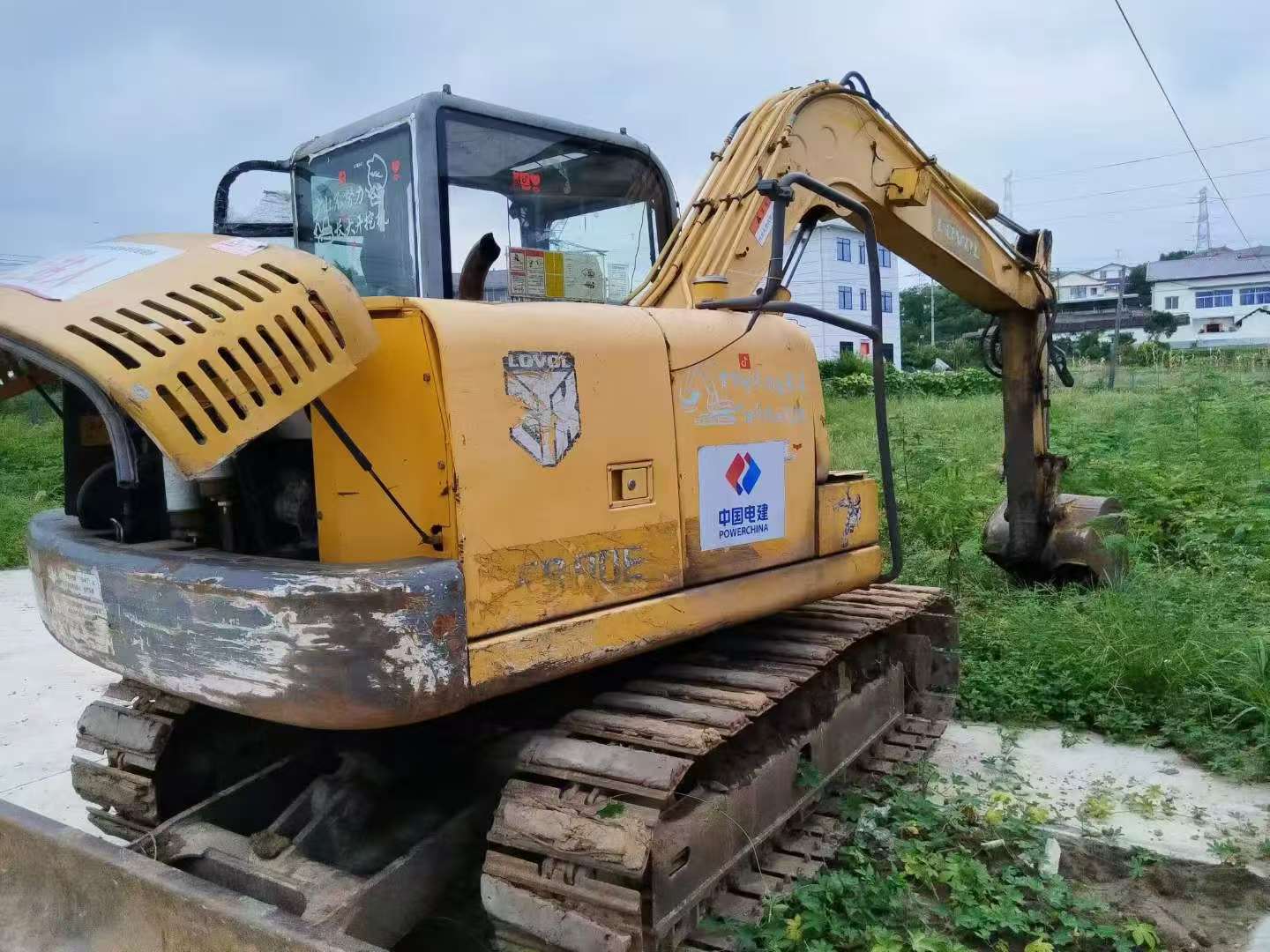 Buy Sany SY55 Used Excavator / 7