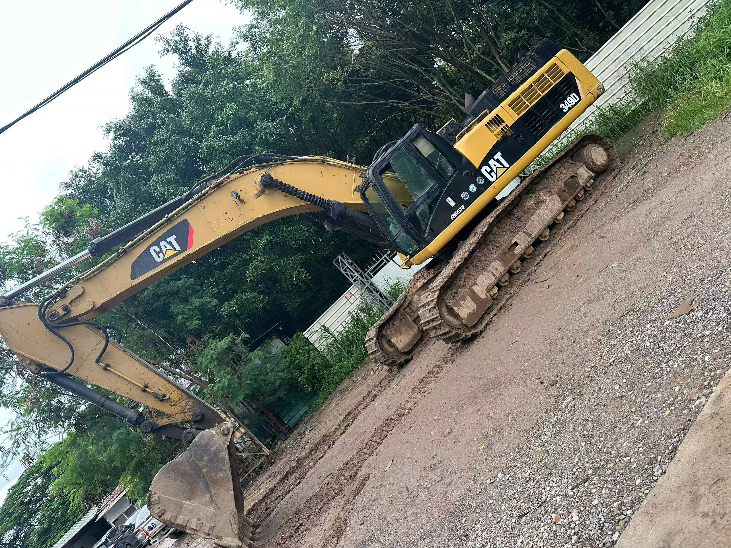 Buy Caterpillar 349E Used Excavator / 3