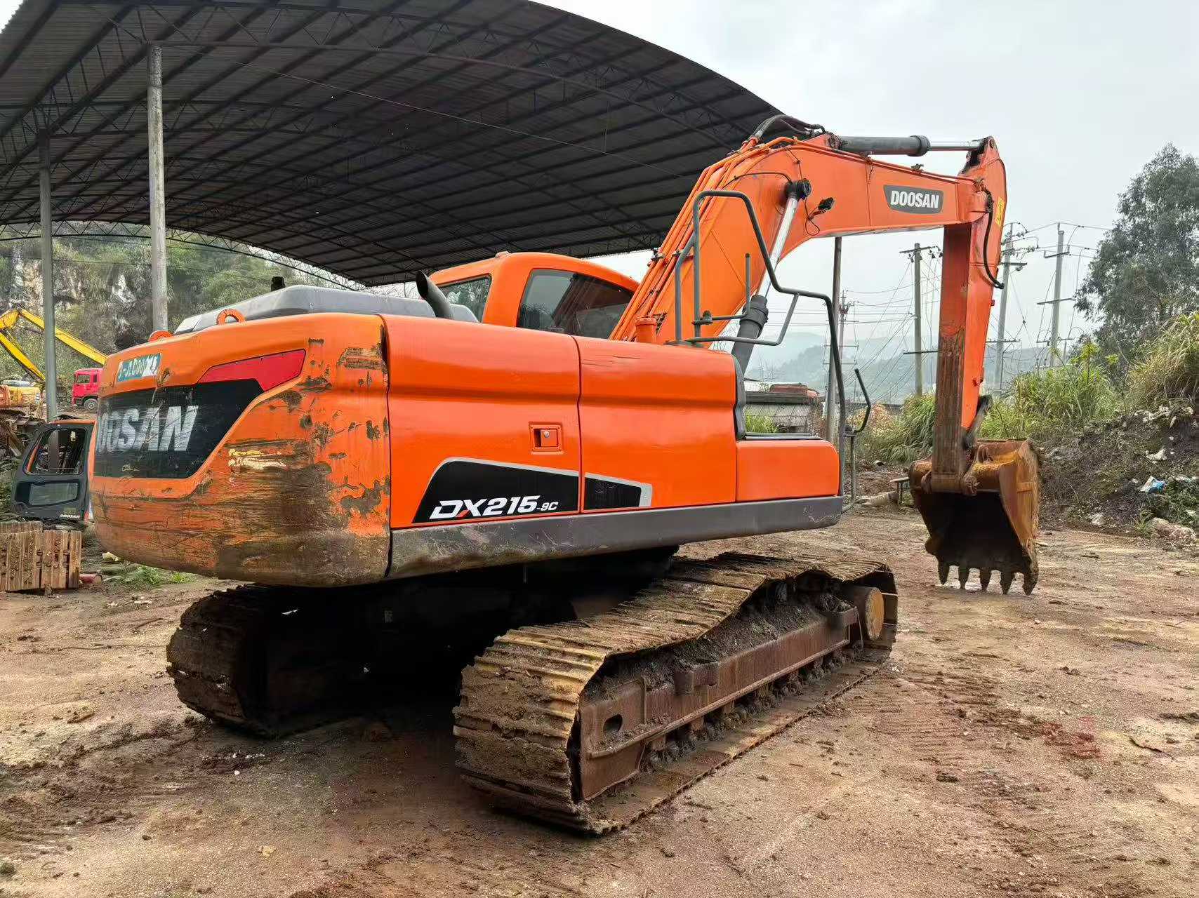 Buy Doosan DX215-9C Used Excavator / 3