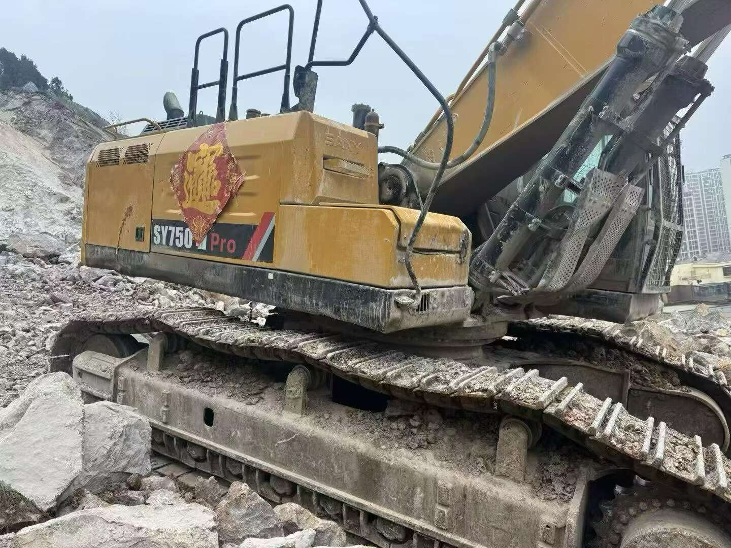 Buy Sany SY650H Used Excavator / 6