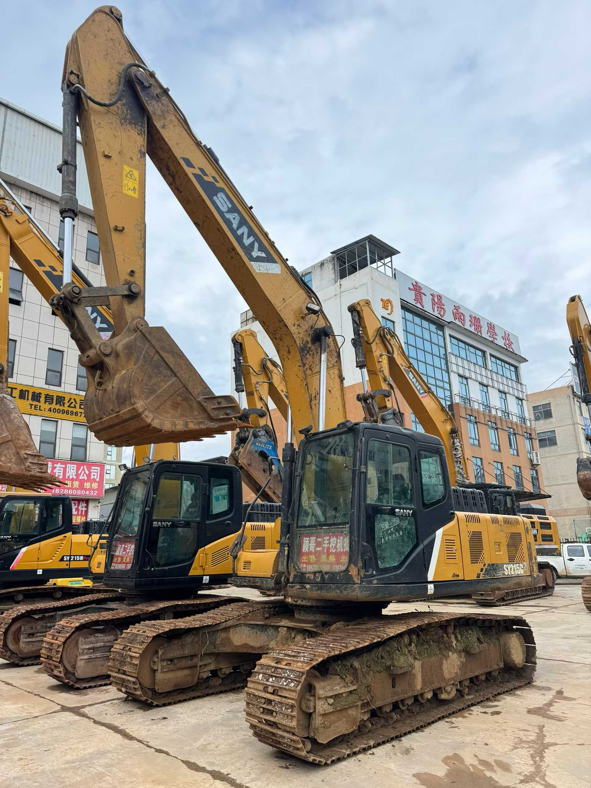 Buy Sany SY215C Used Excavator / 4 Buy Sany SY215C Used Excavator / 4
