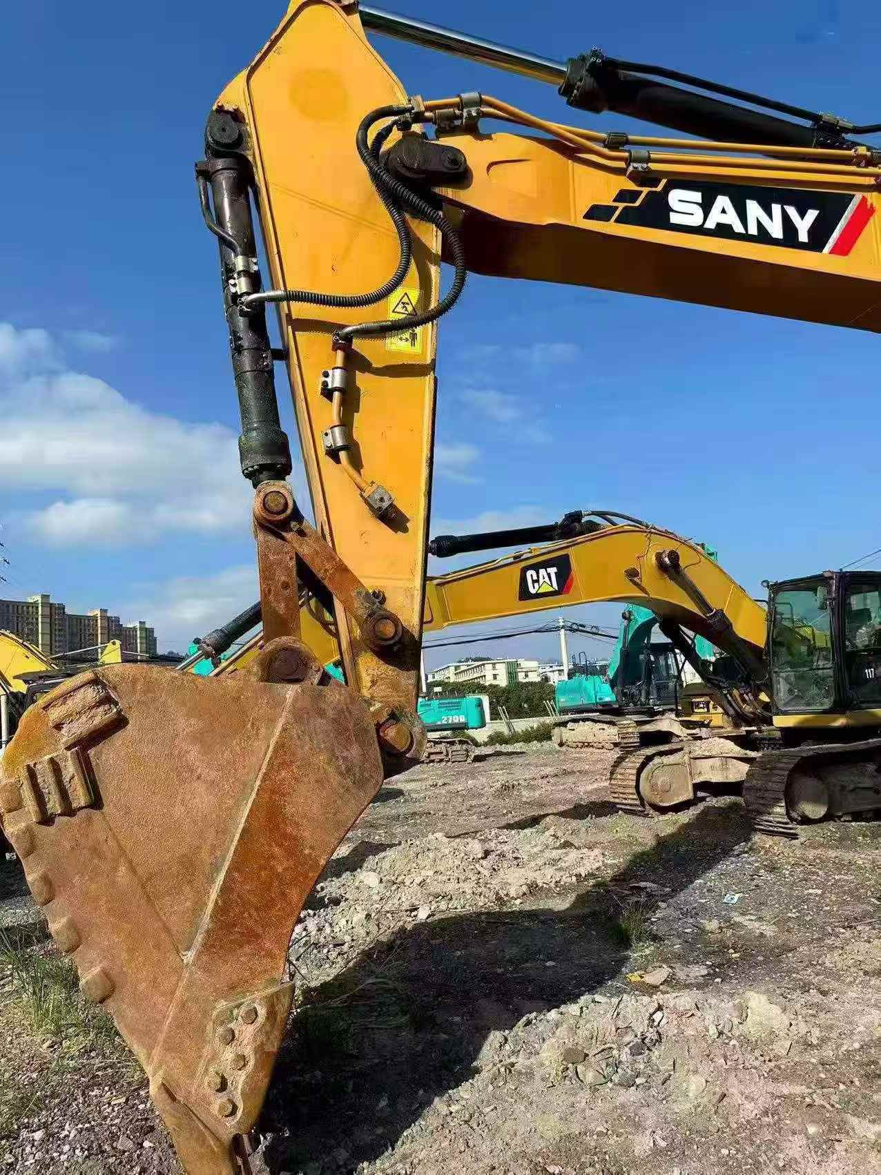 Buy Sany SY375H Used Excavator / 3