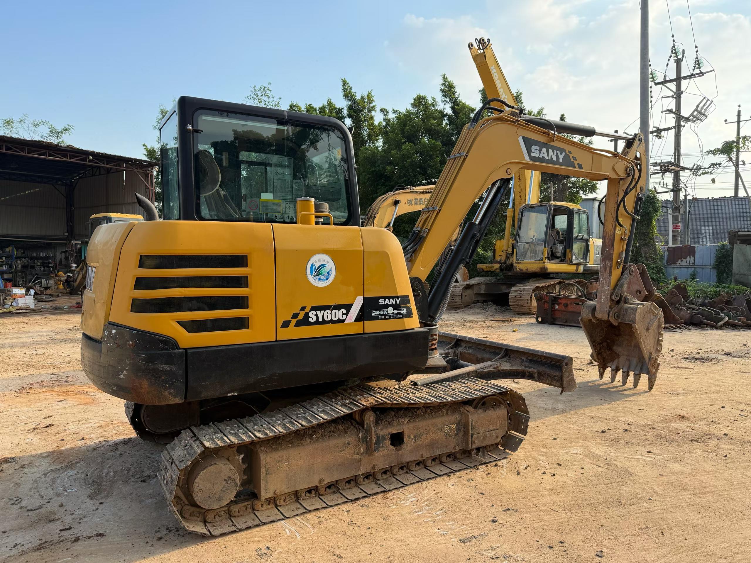 Buy Sany SY55 Used Excavator / 2