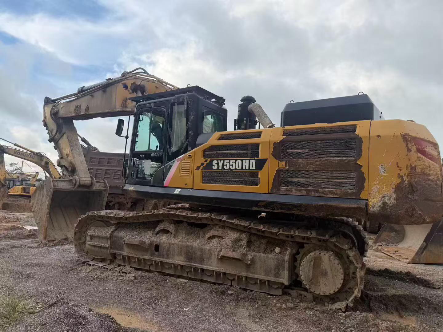 Buy Sany SY550H Used Excavator / 7