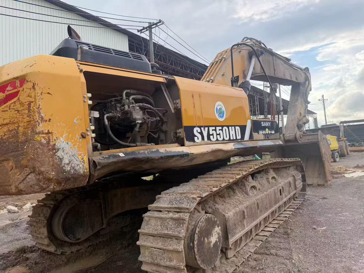 Buy Sany SY550H Used Excavator / 5