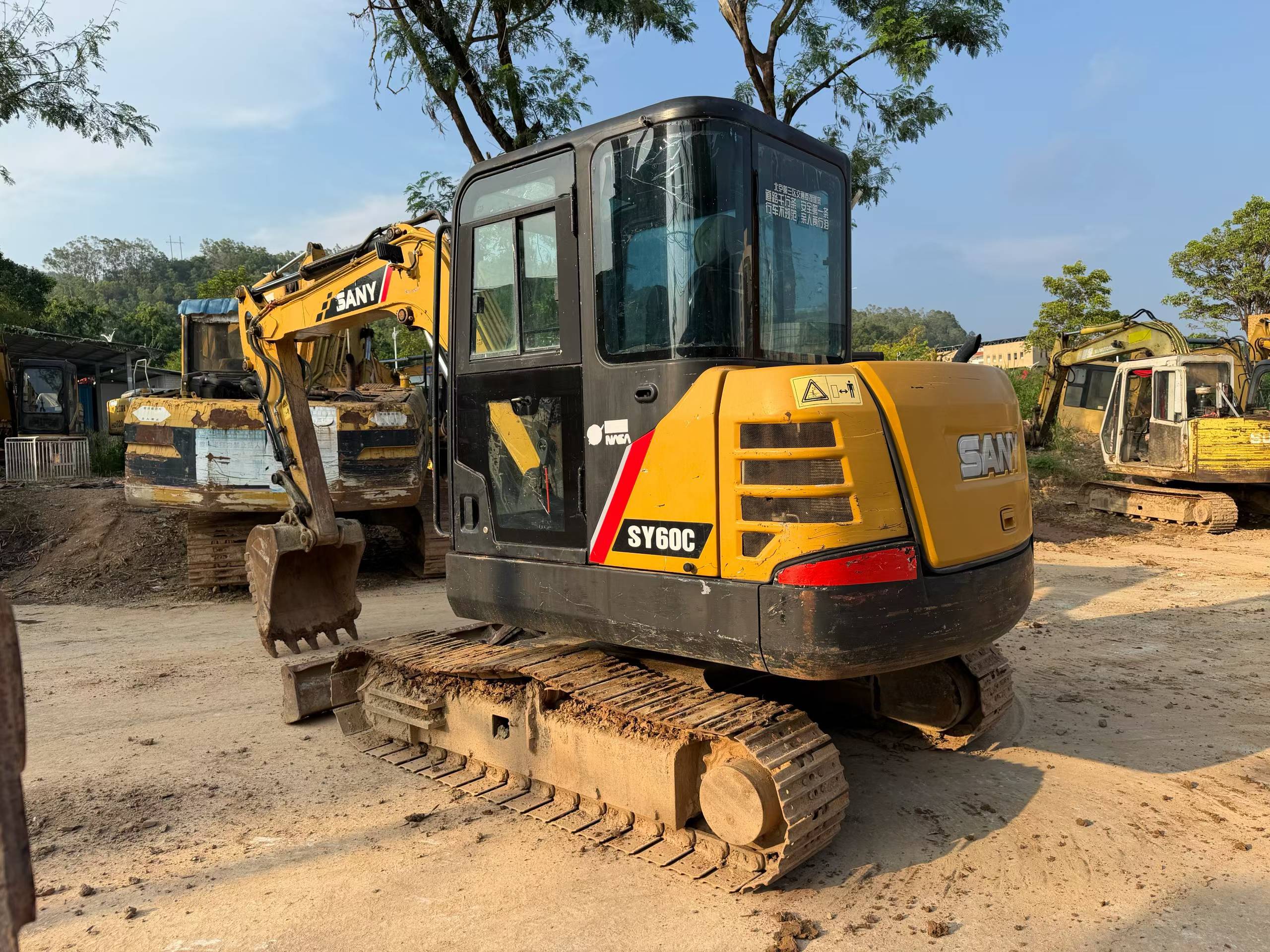 Buy Sany SY55 Used Excavator / 1