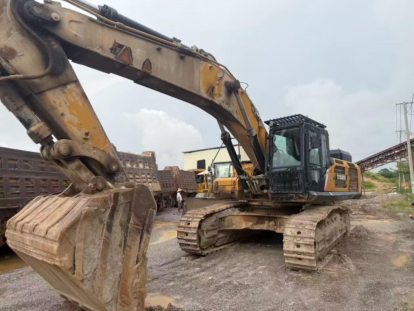 Buy Sany SY550H Used Excavator / 4