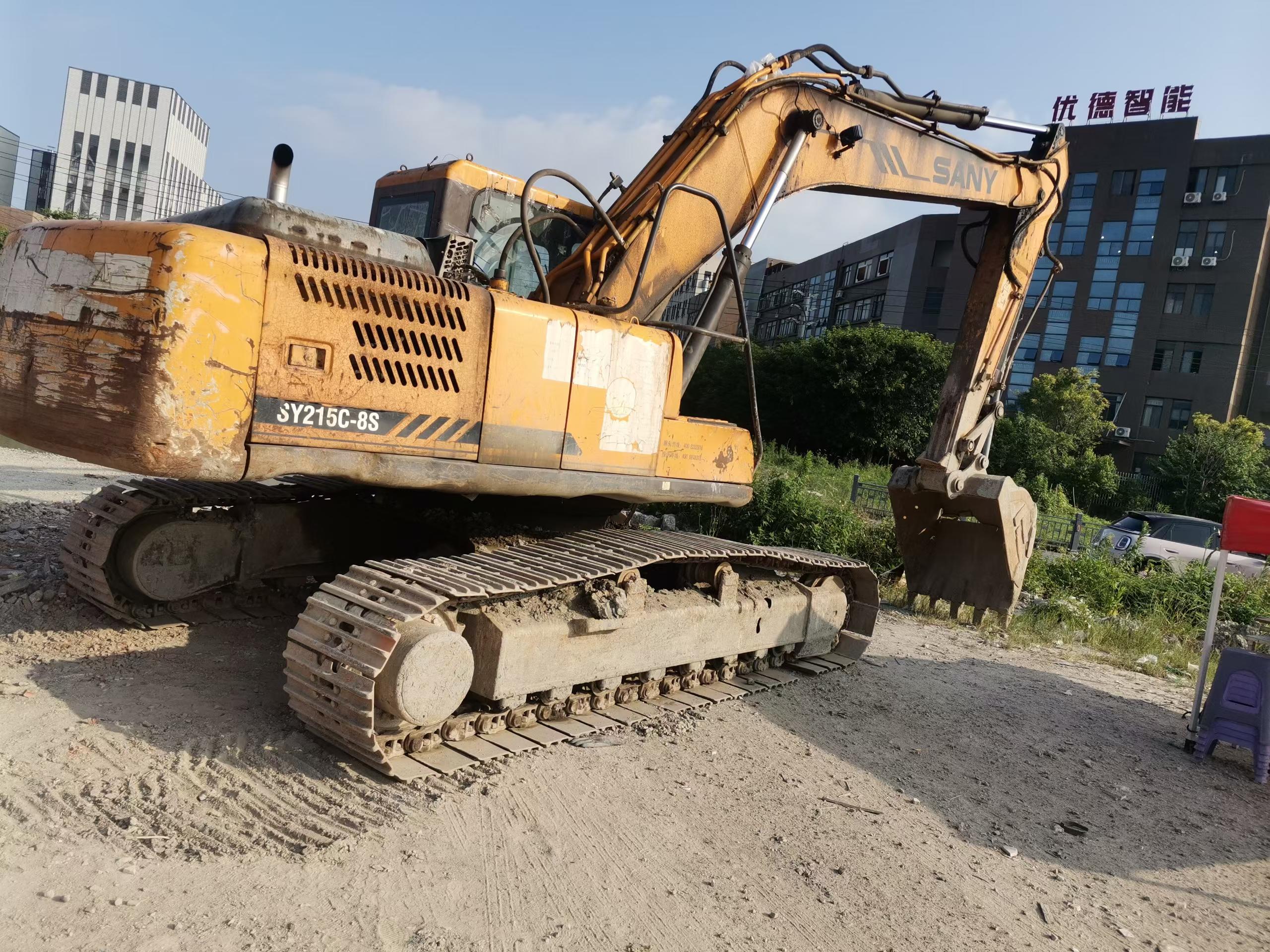 Buy Sany SY215C Used Excavator / 1