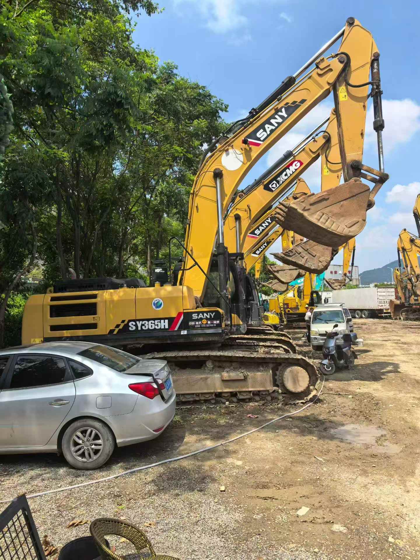 Buy Sany SY365C Used Excavator / 3