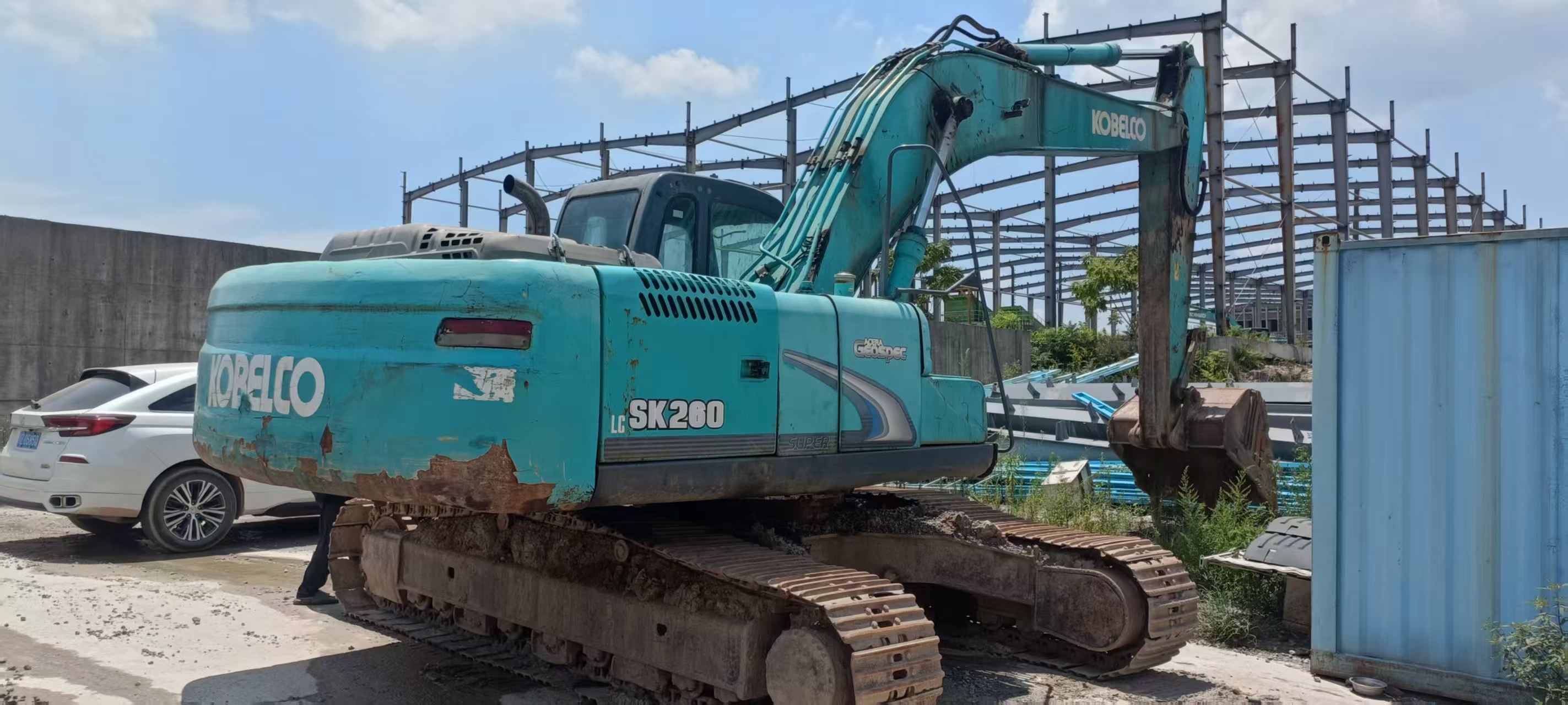 Buy Kobelco SK260 Used Excavator / 7