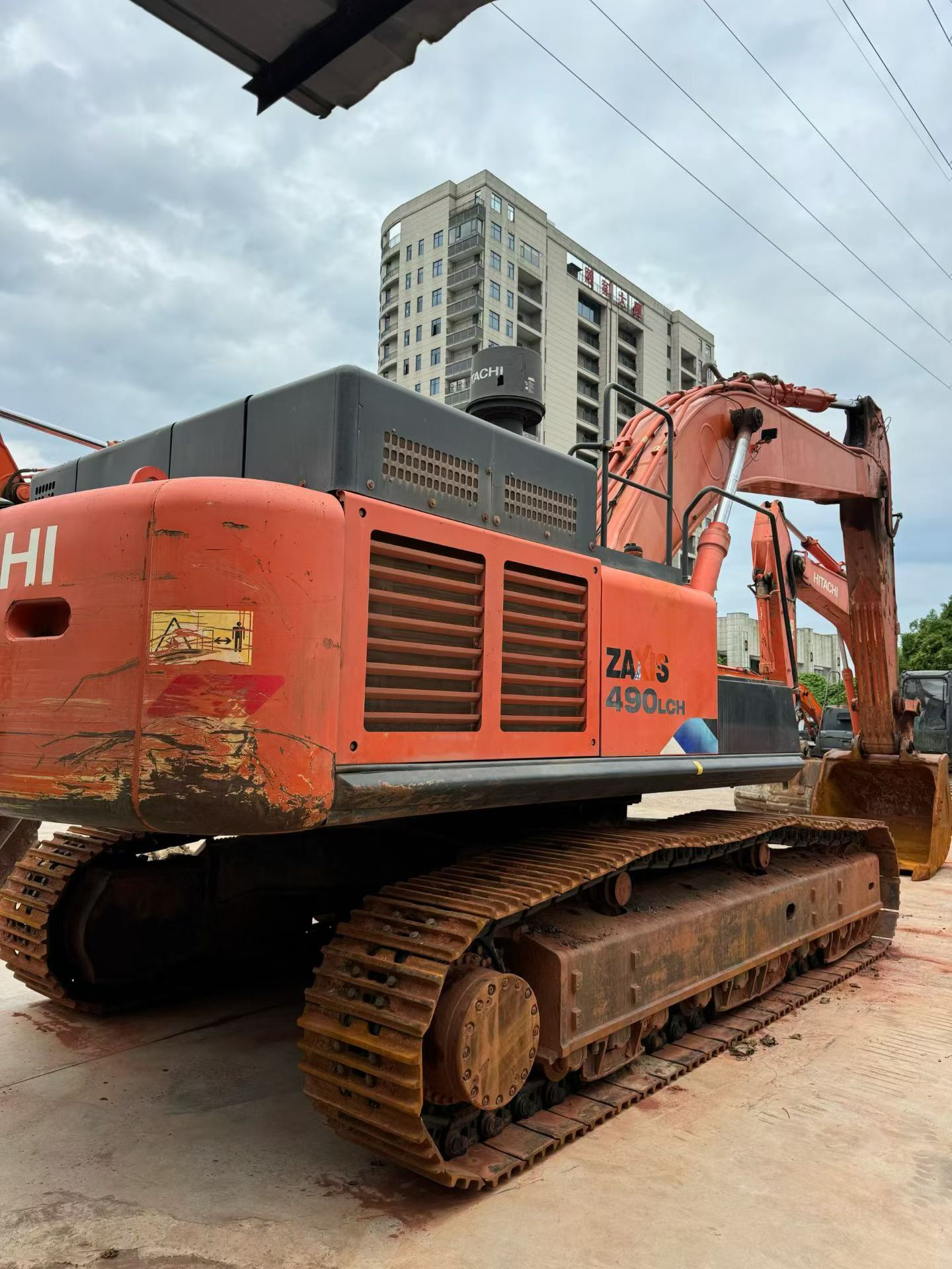 Купить Hitachi ZX490LCH-5A Подержанный Экскаватор Купить Hitachi ZX490LCH-5A Подержанный Экскаватор