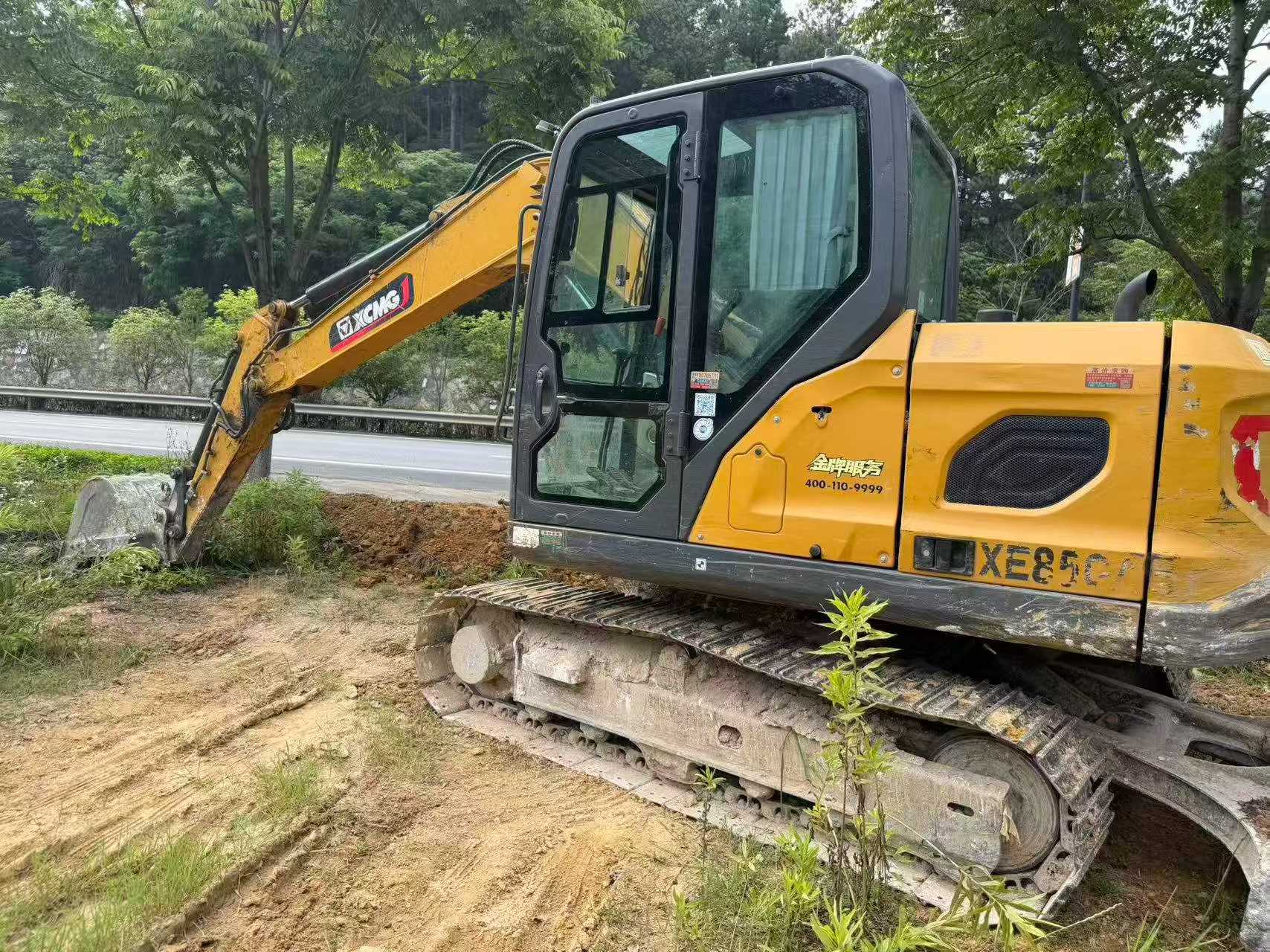شراء XCMG XE75C مستعمل حفارة