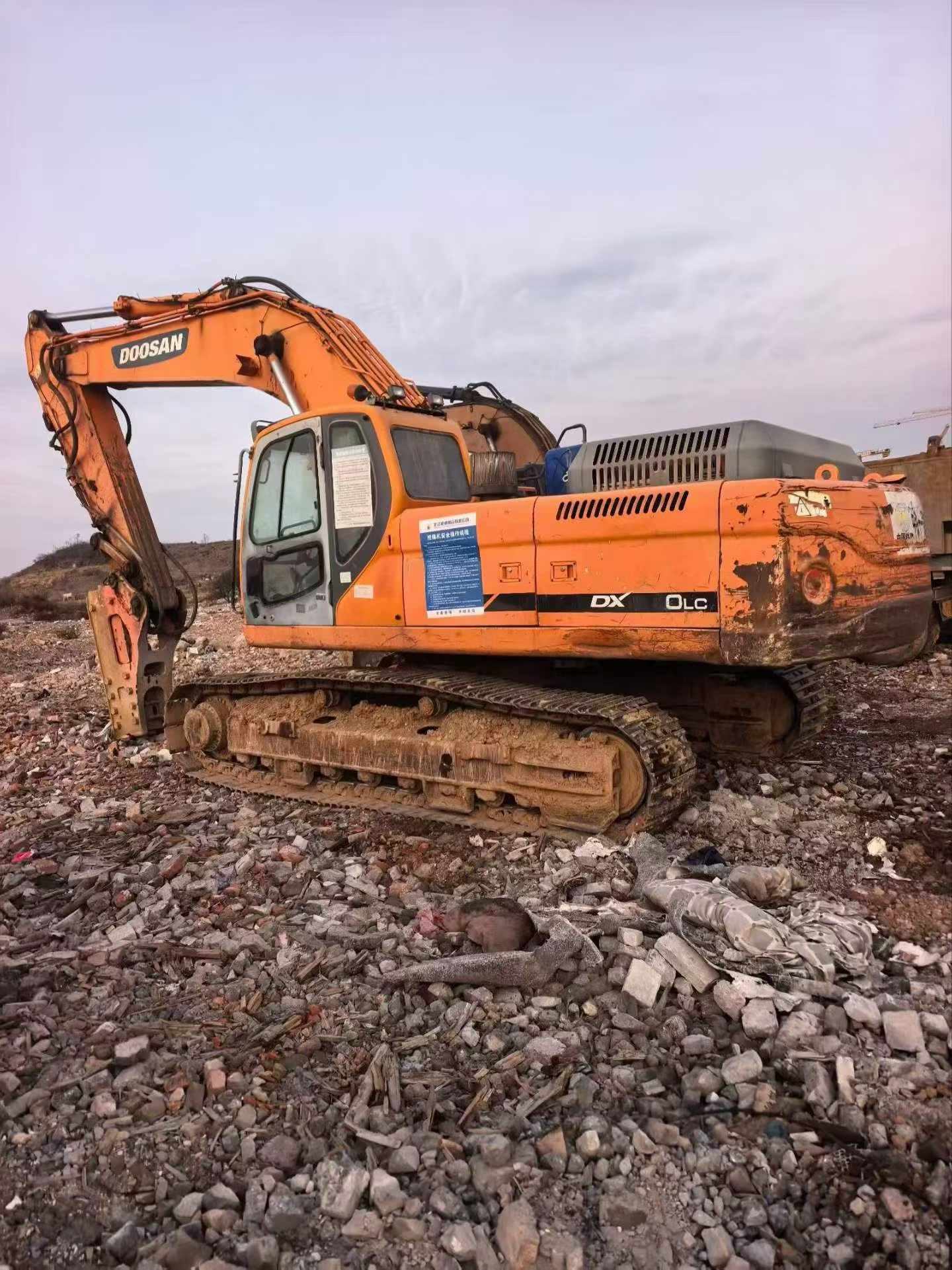 Buy Doosan DX340 Used Excavator