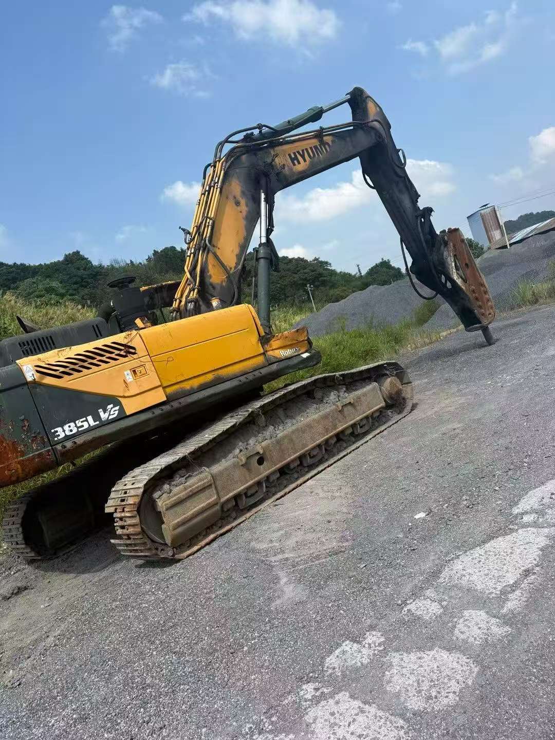 شراء حفارة Hyundai R385LVS مستعملة / 2