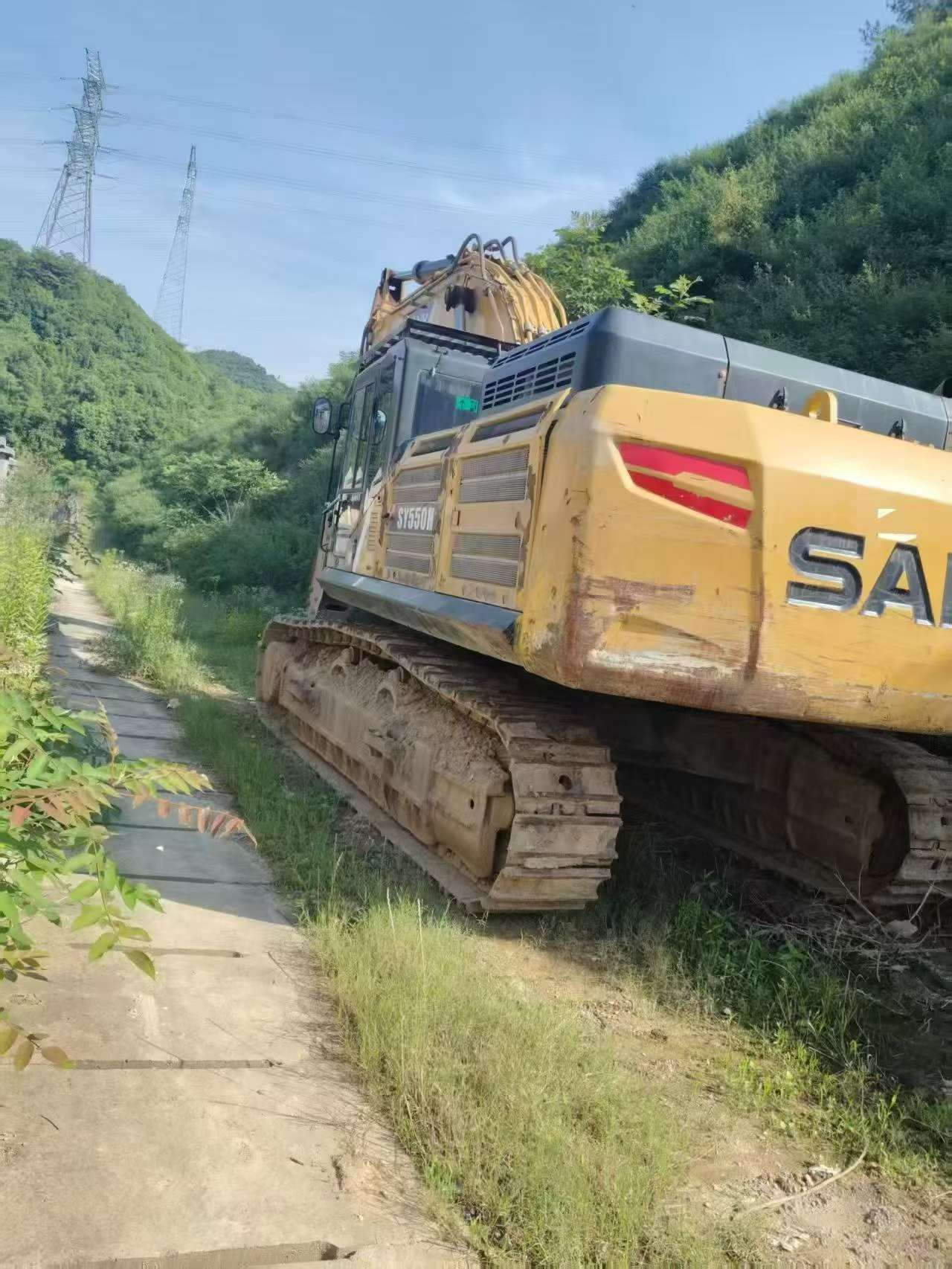 Купить Sany SY475H Подержанный Экскаватор