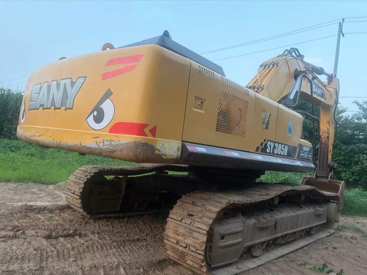 Buy Sany SY385C Used Excavator / 3