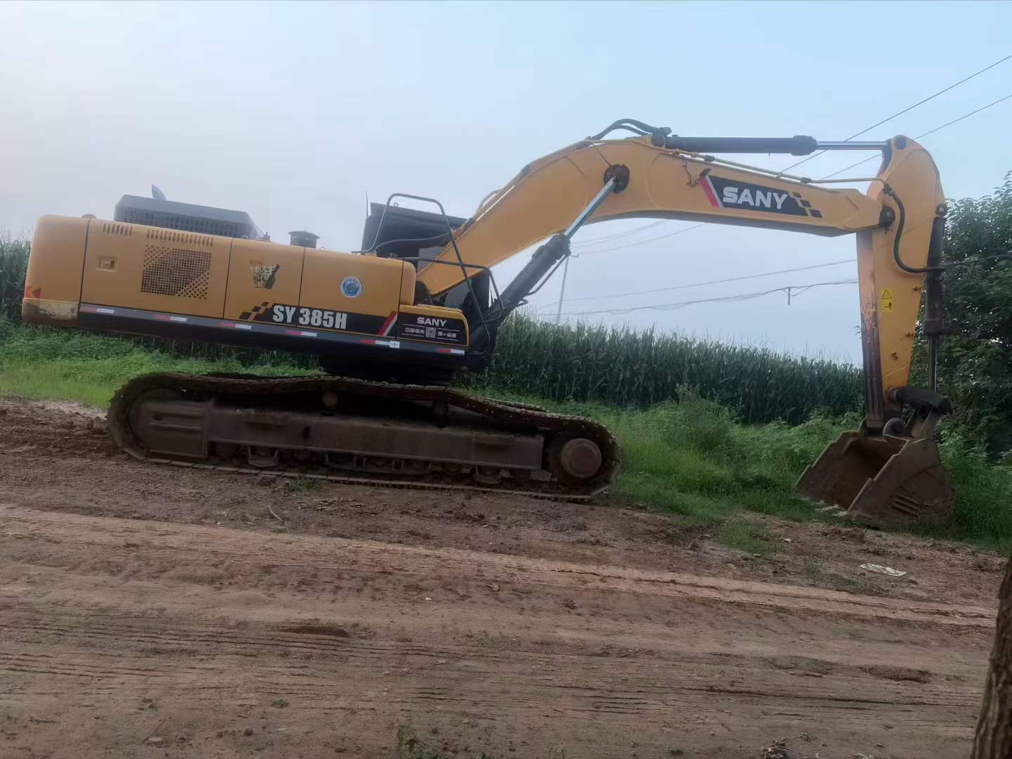 Buy Sany SY385C Used Excavator